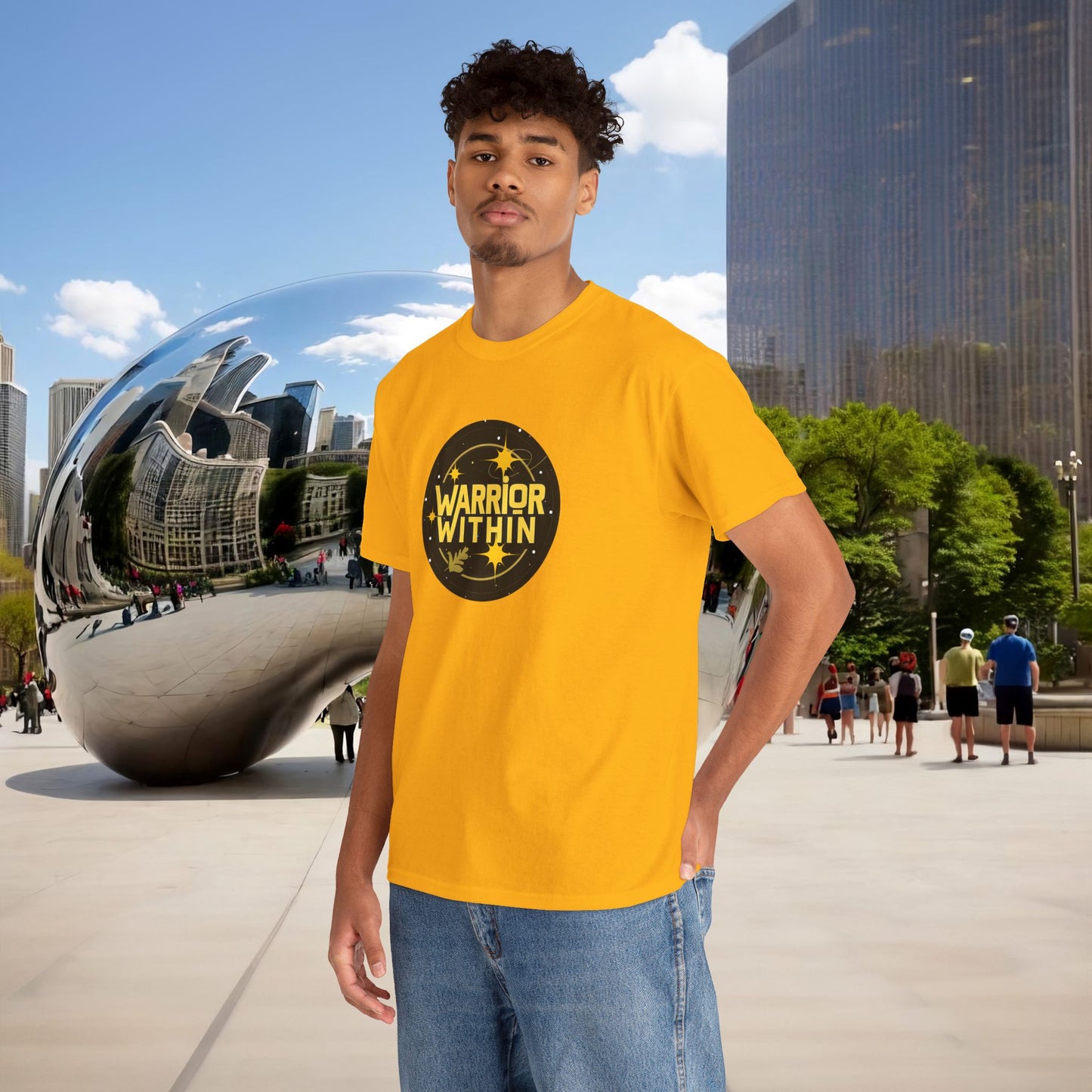 ⭐🔥 Menaste “Warrior Within” Tee — The Inner Strength Edition