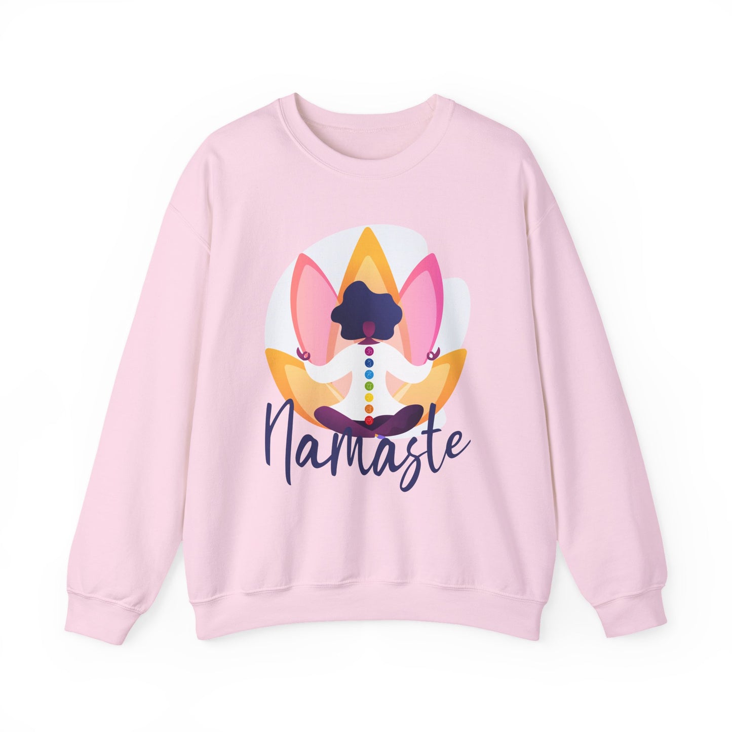 🌸Rooted Light - Namaste Chakra Crewneck Sweatshirt