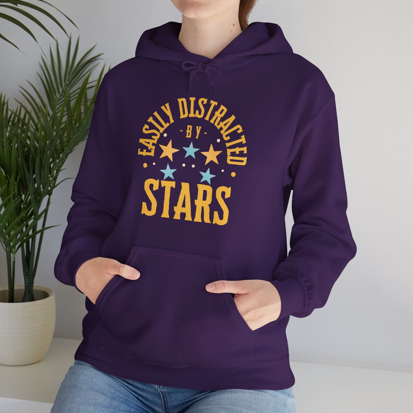 🌠“Easily Distracted by Stars” Cosmic Daydreamer Hoodie✨🌌