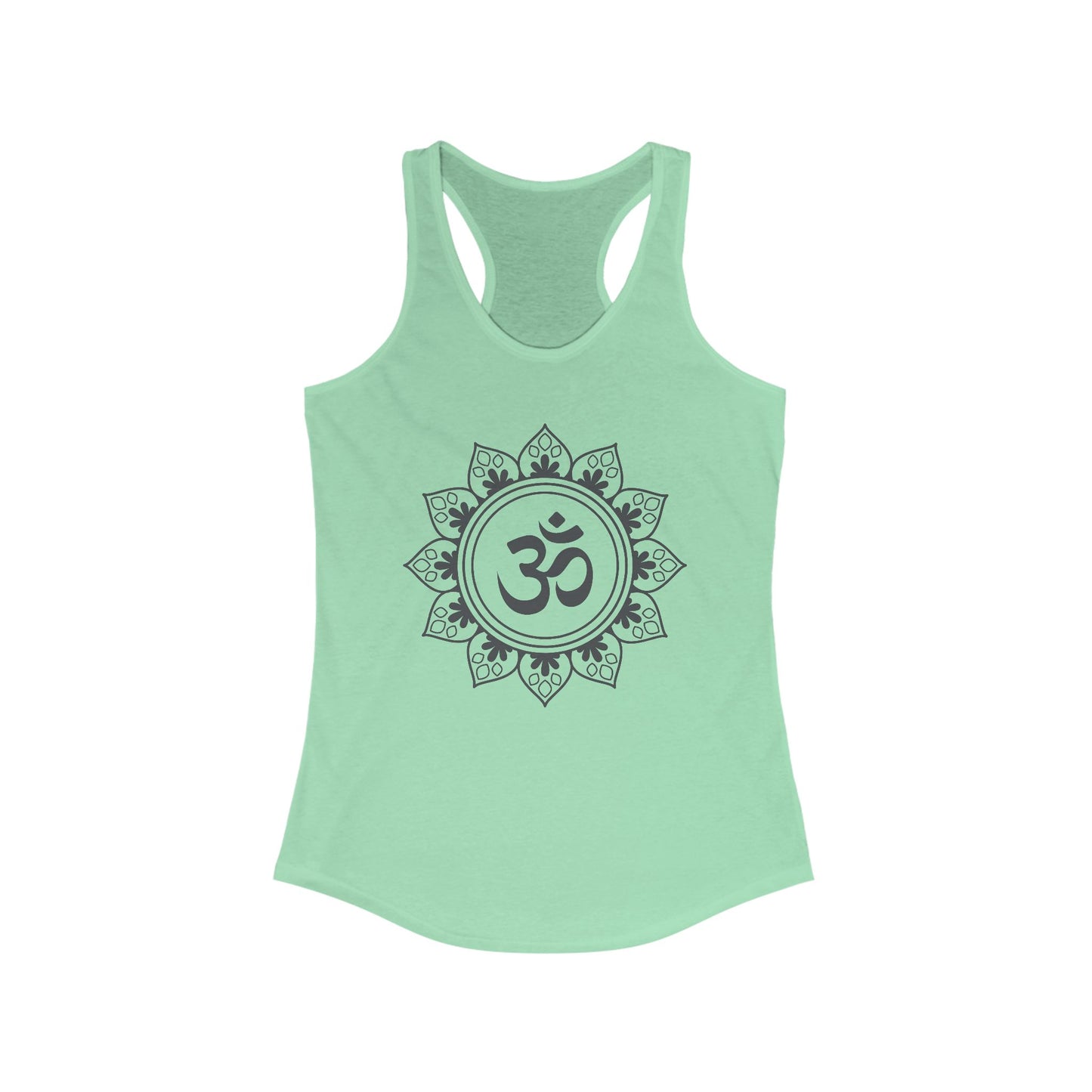 "Om Mandala" Racerback Tank - Spiritual Strength Meets Everyday Comfort