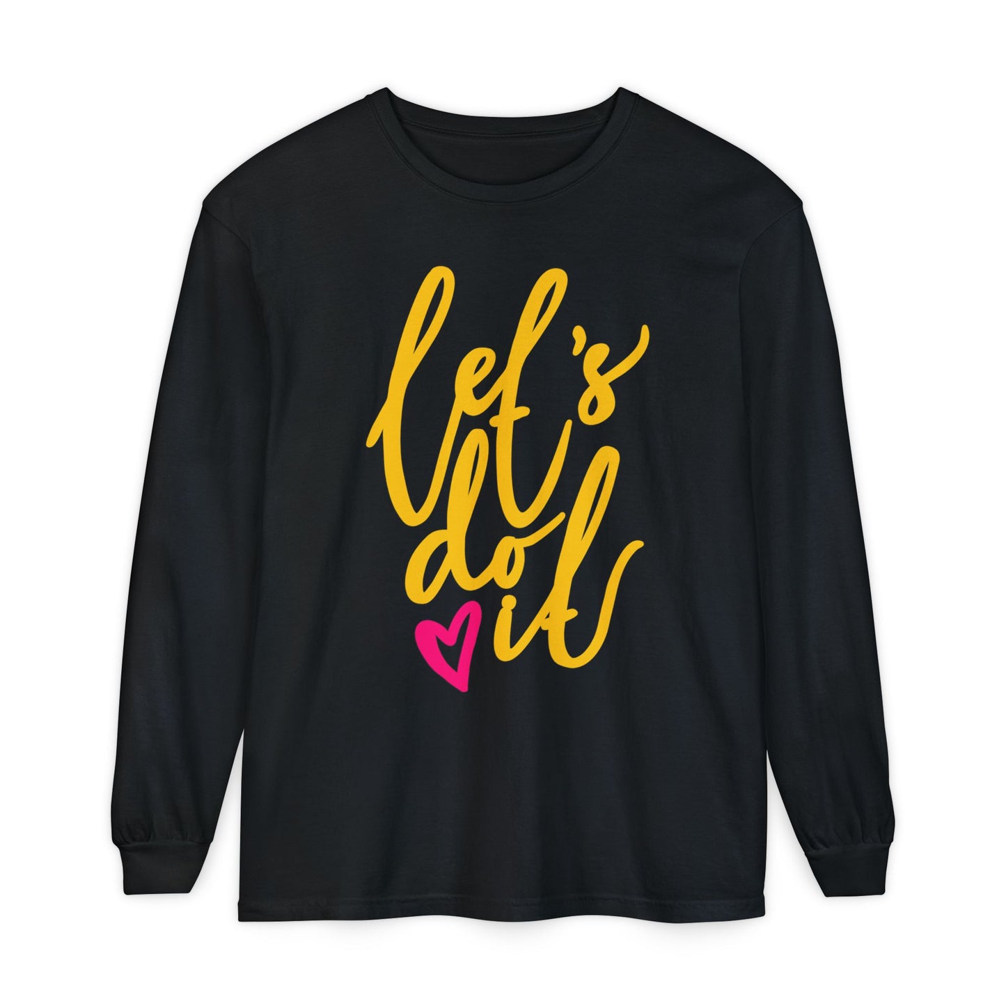 💖 Let’s Do It - Heartfelt Momentum Long Sleeve Tee