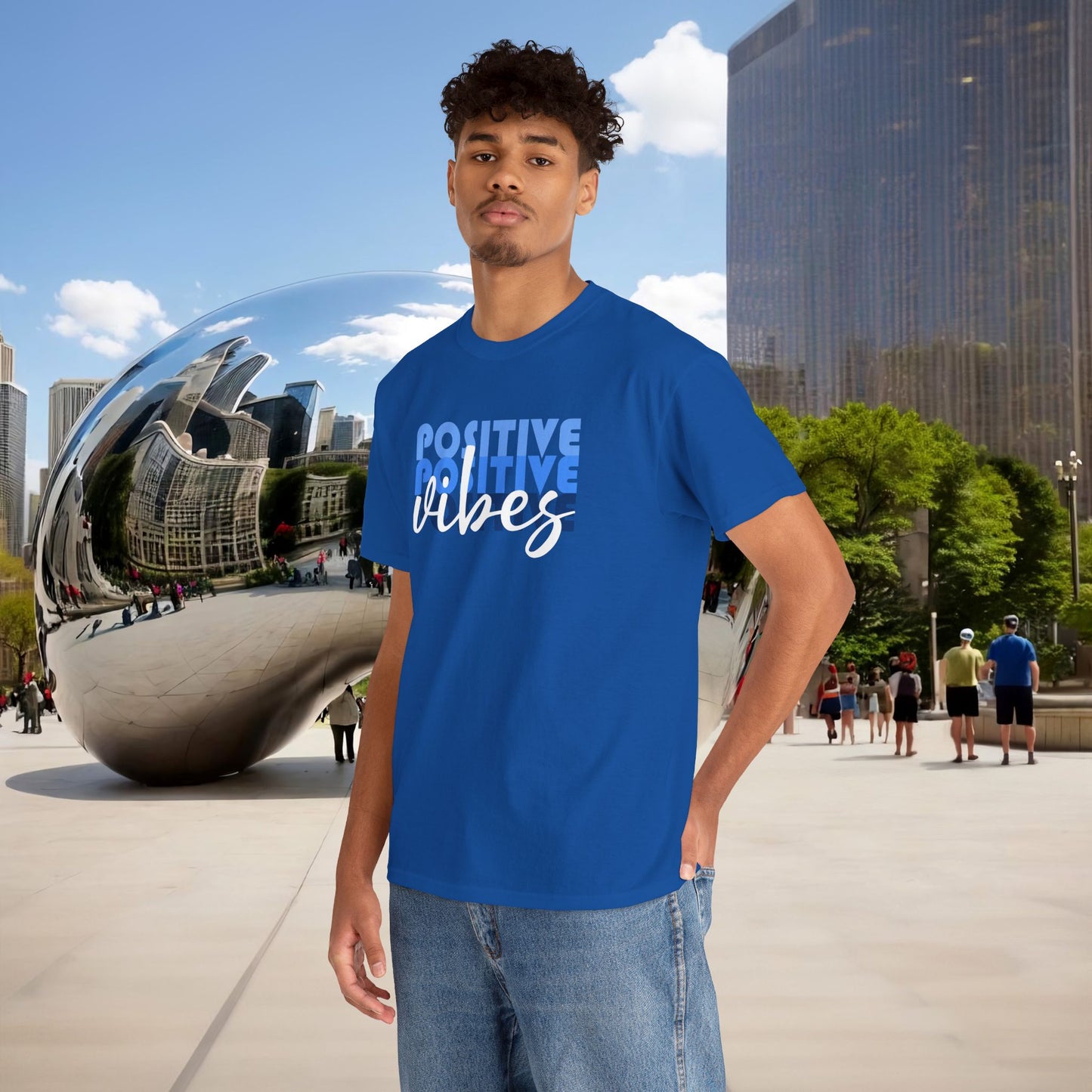 ⚡ POSITIVE FREQUENCY — Menaste™ T-Shirt