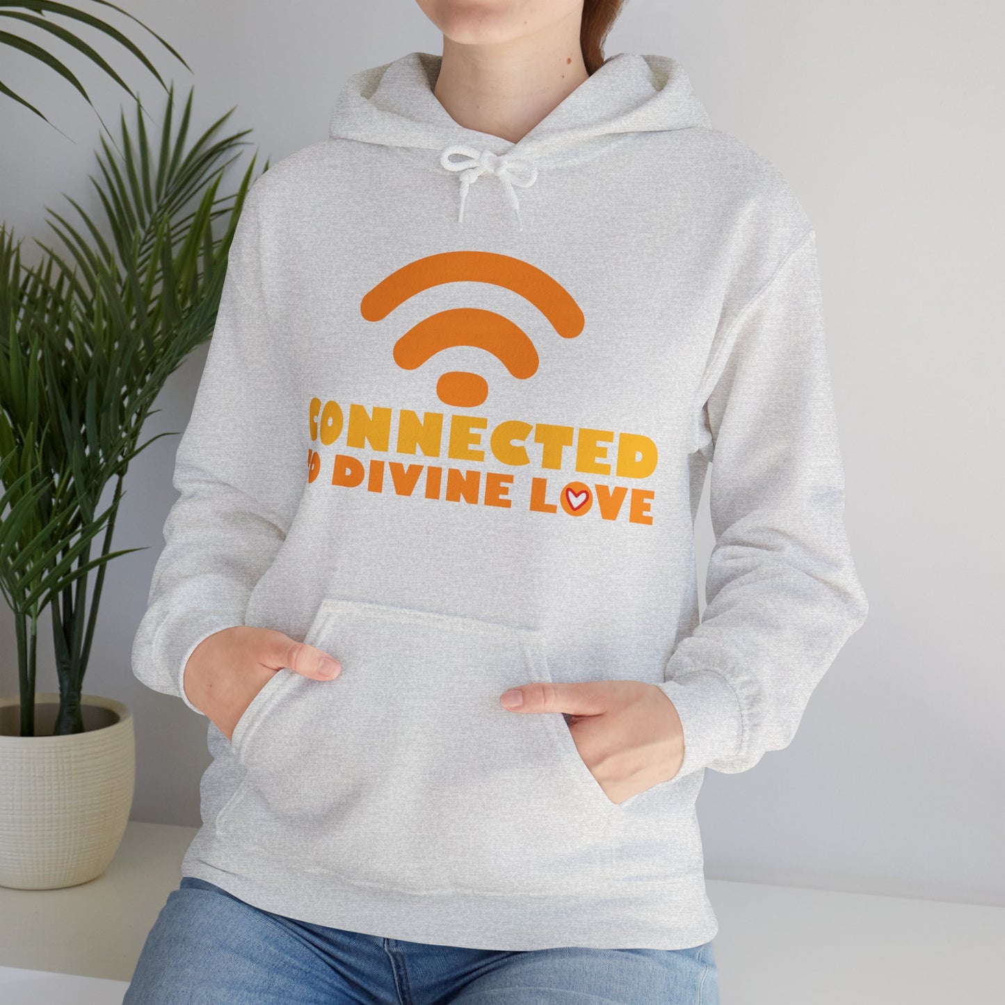 🌐💖Connected to Divine Love Hoodie🌐💖