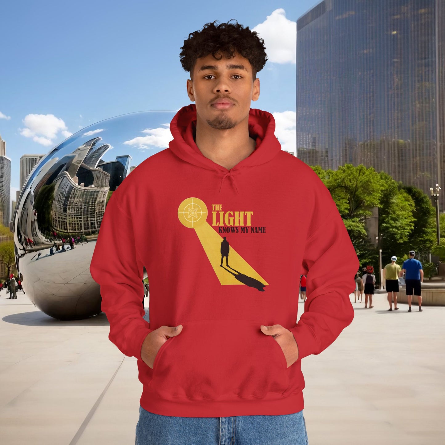 ☀️ THE LIGHT KNOWS MY NAME — Menaste™ Hoodie