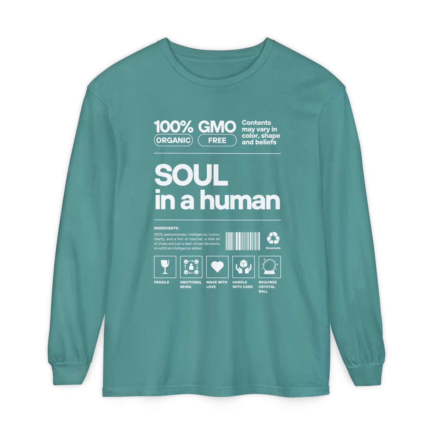 🌟Soul in a Human FUN Fact - Long Sleeve Tee