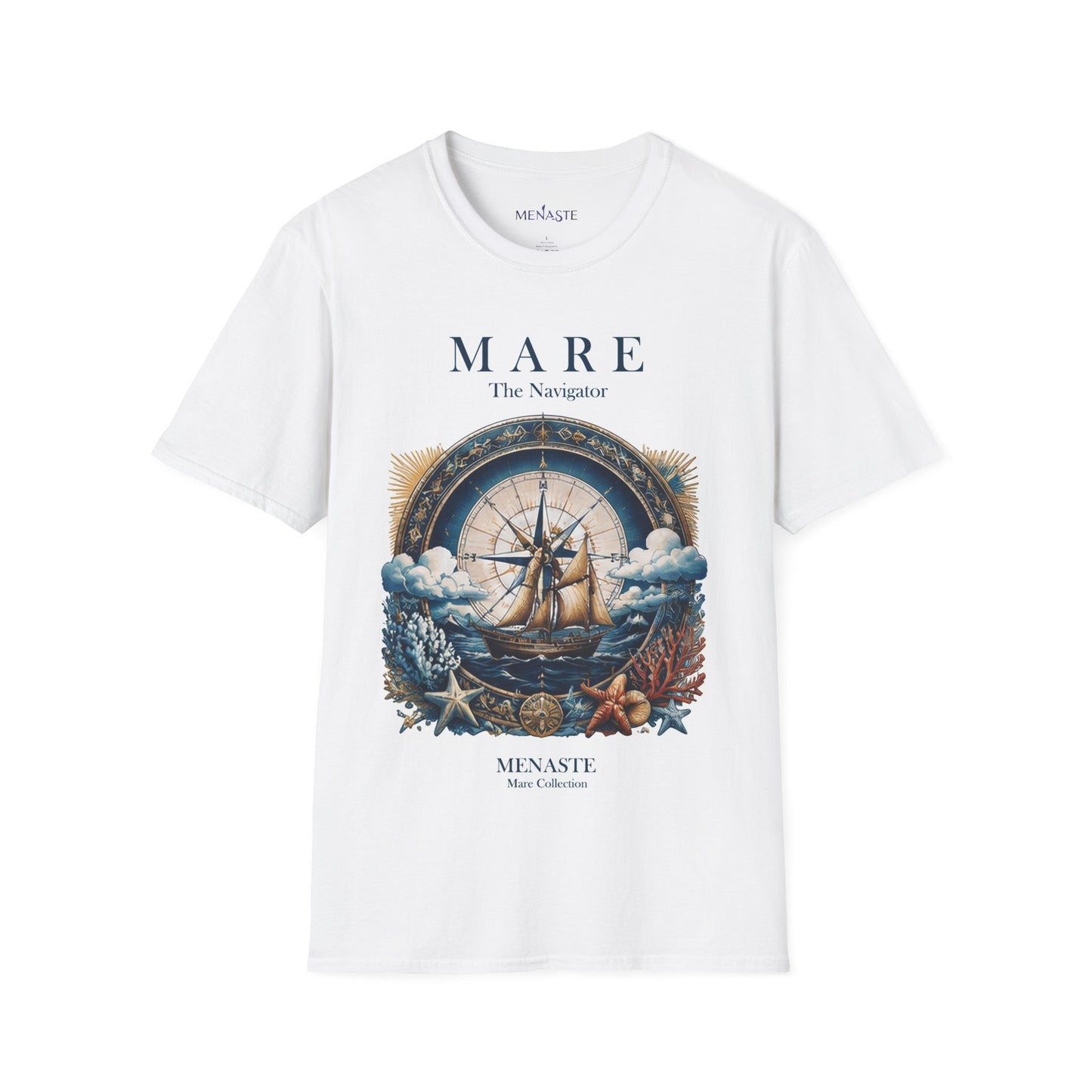 MARE COLLECTION :: "MARE The Navigator" Vintage Nautical Shirt for Ocean Lovers