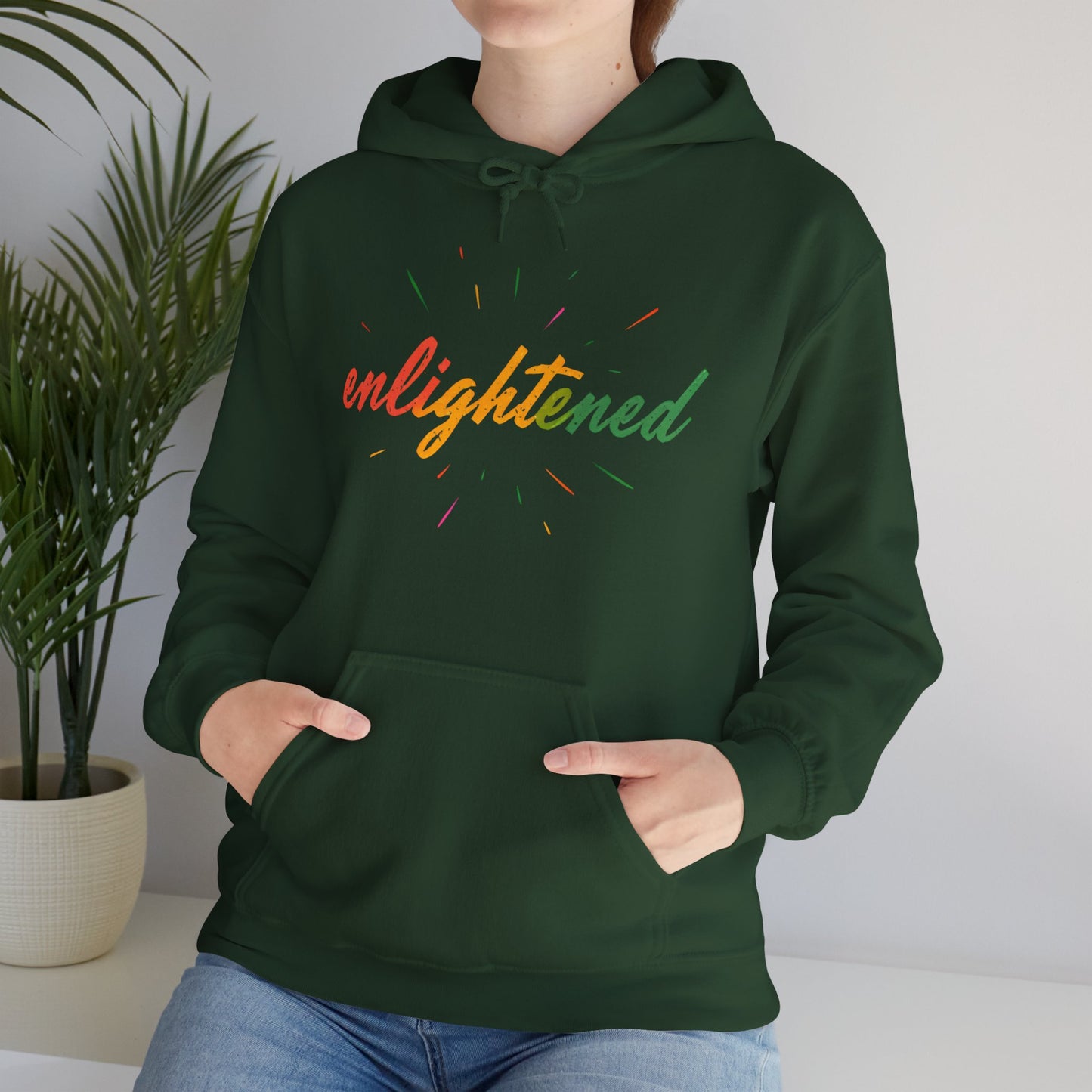 🌈ENLIGHTENED Hoodie — Street Soul Meets Higher Vibes✨🔥