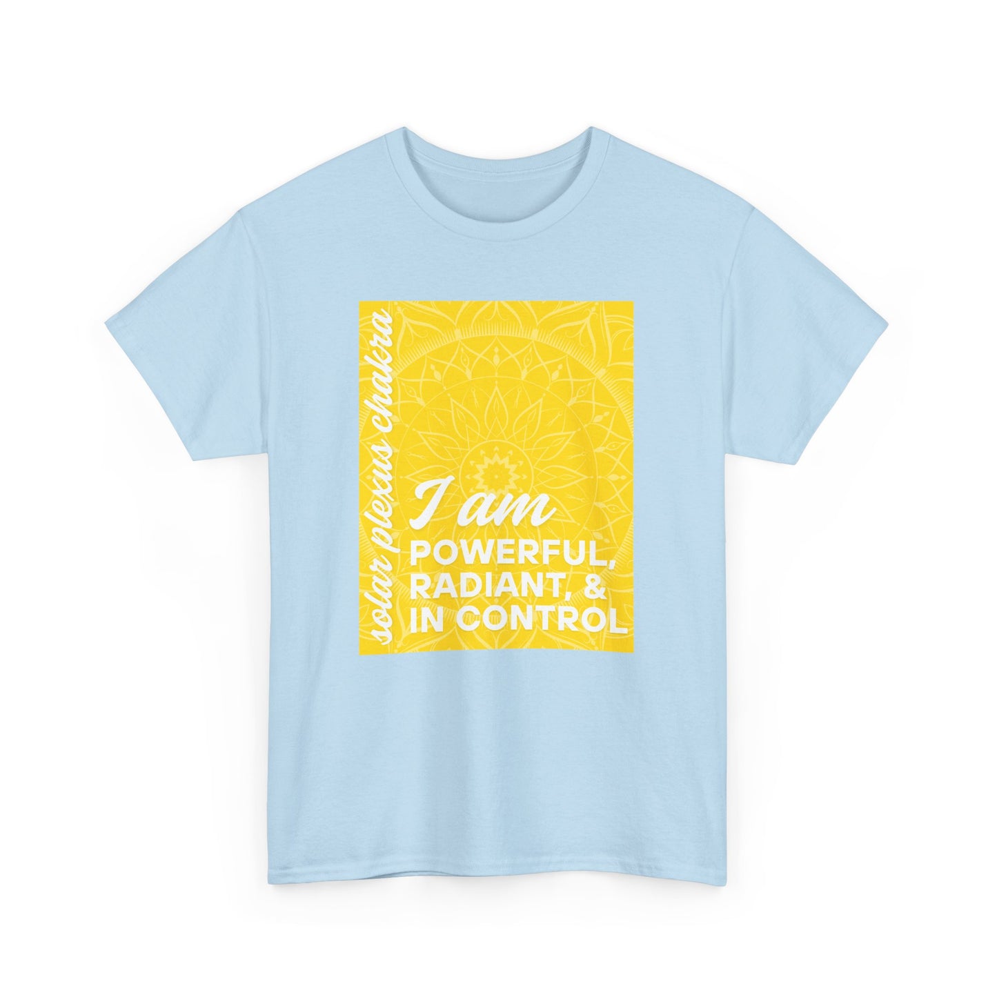 ☀️Radiant Power Heavy Cotton Tee - Own Your Inner Fire