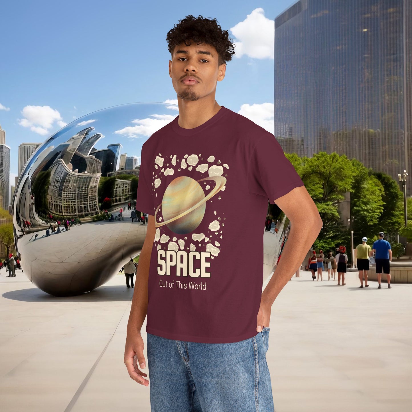 🌌 Menaste "Out of This World" — Cosmic Expansion Tee