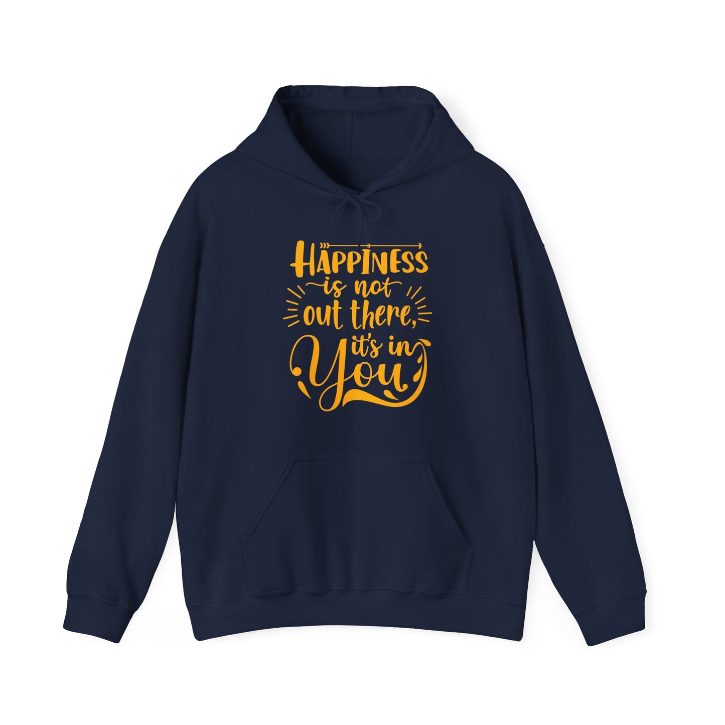 Happiness Is Within Hoodie – Mindful Comfort & Inner Joy🌿🌞✨