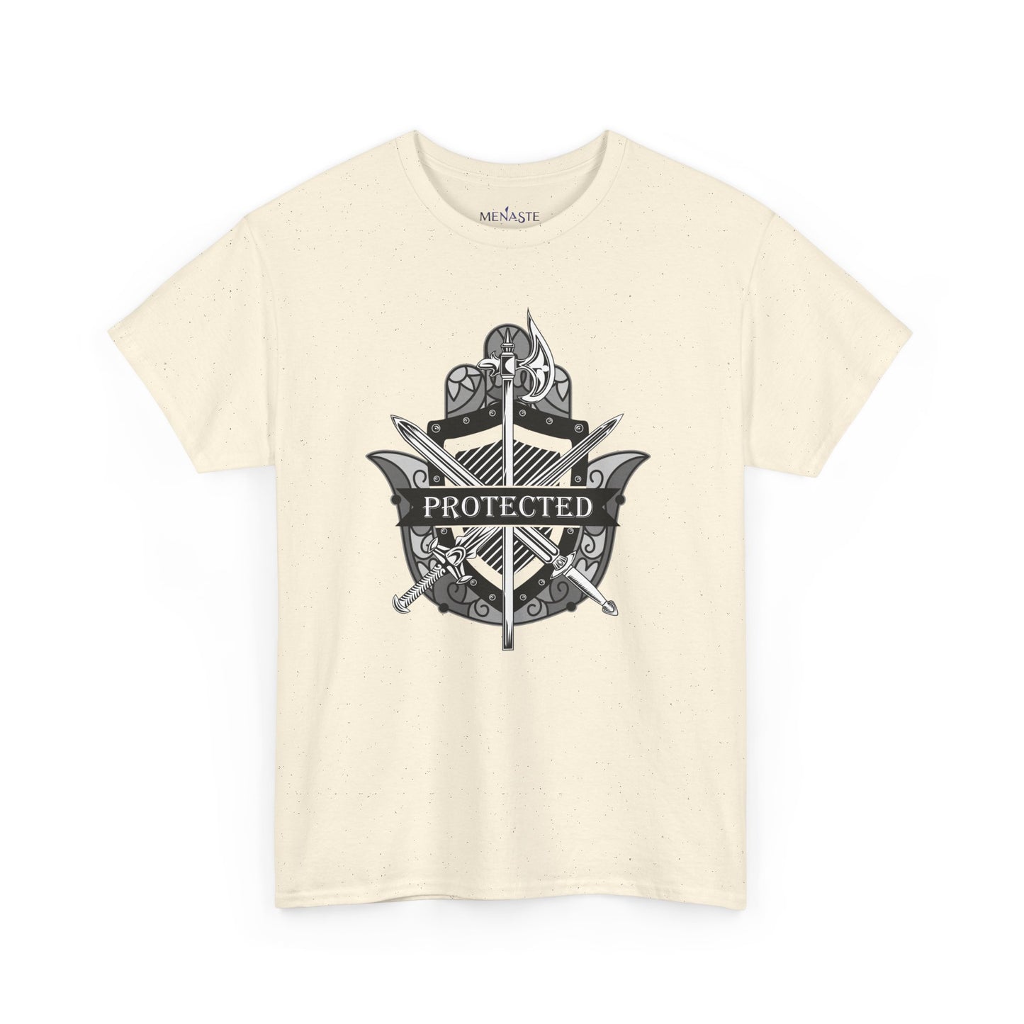 🛡️✋ PROTECTED — The Warrior’s Hamsa Shield Tee (Menaste Edition)