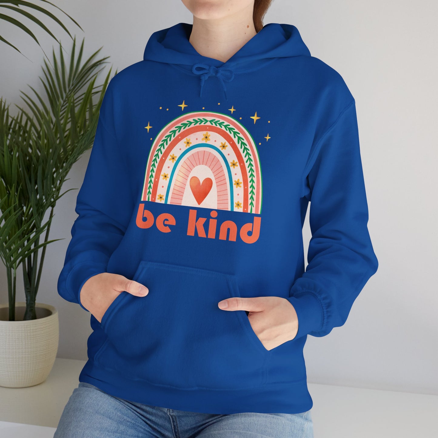 🌈💫Be Kind Cosmic Rainbow Hoodie 🌈✨