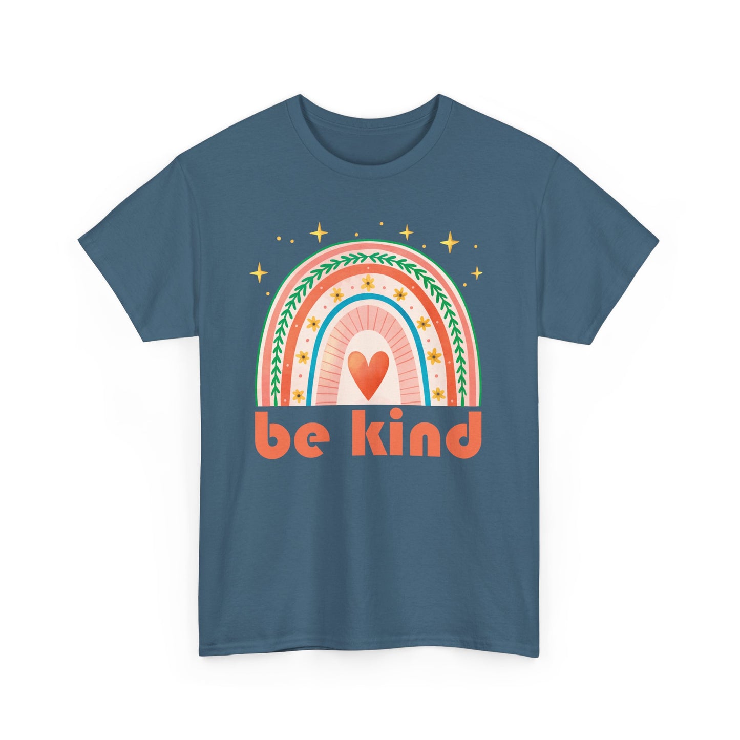 🌈Heart of Kindness Heavy Cotton Tee - Radiate Love in Every Hue