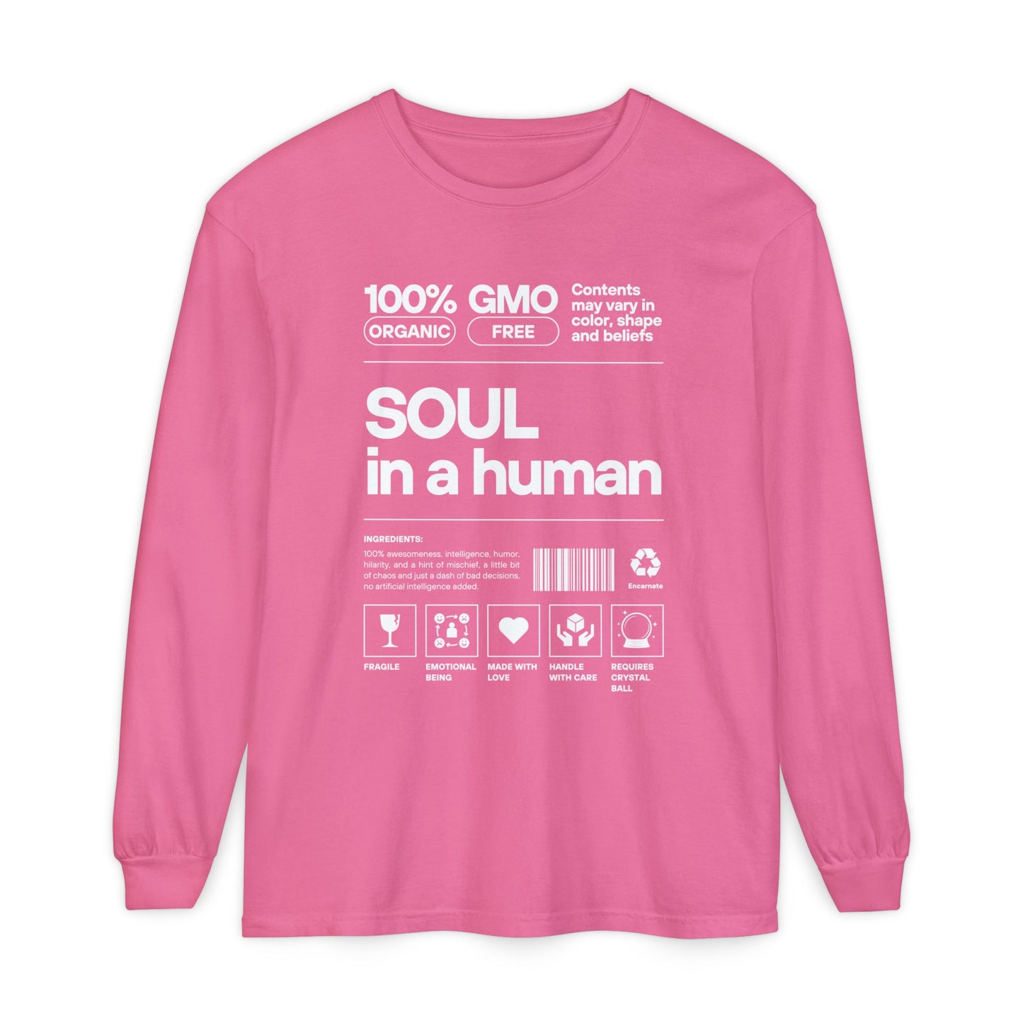 🌟Soul in a Human FUN Fact - Long Sleeve Tee