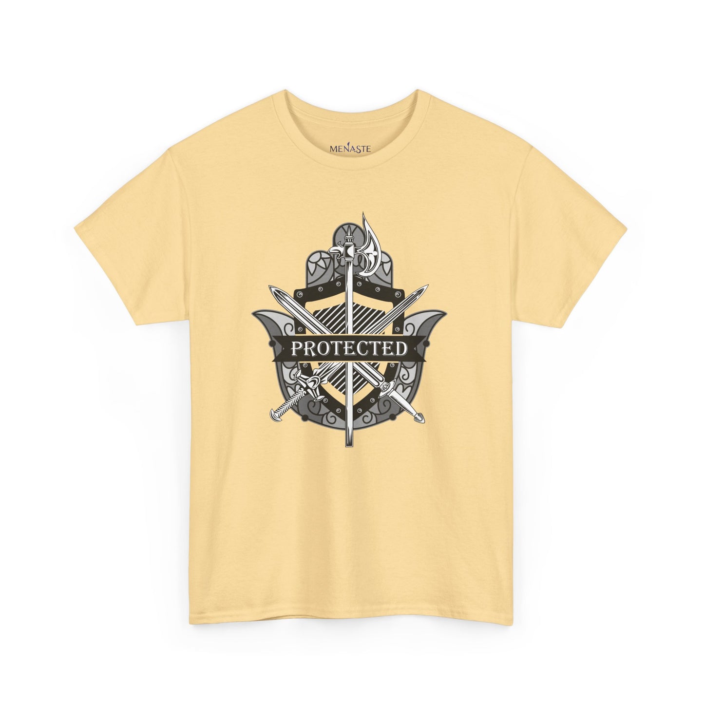 🛡️✋ PROTECTED — The Warrior’s Hamsa Shield Tee (Menaste Edition)