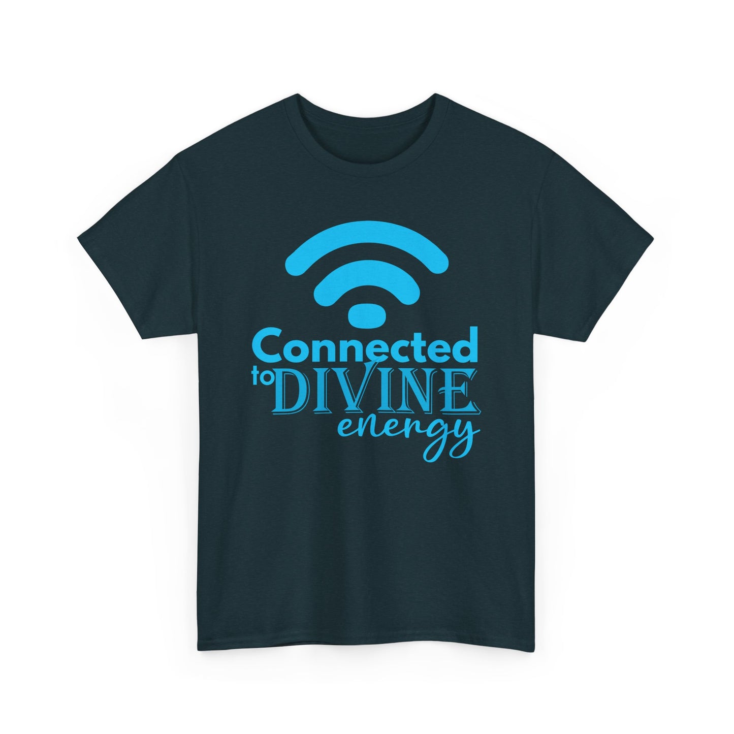 Divine Frequency - Spiritual Connection Heavy Cotton Tee
