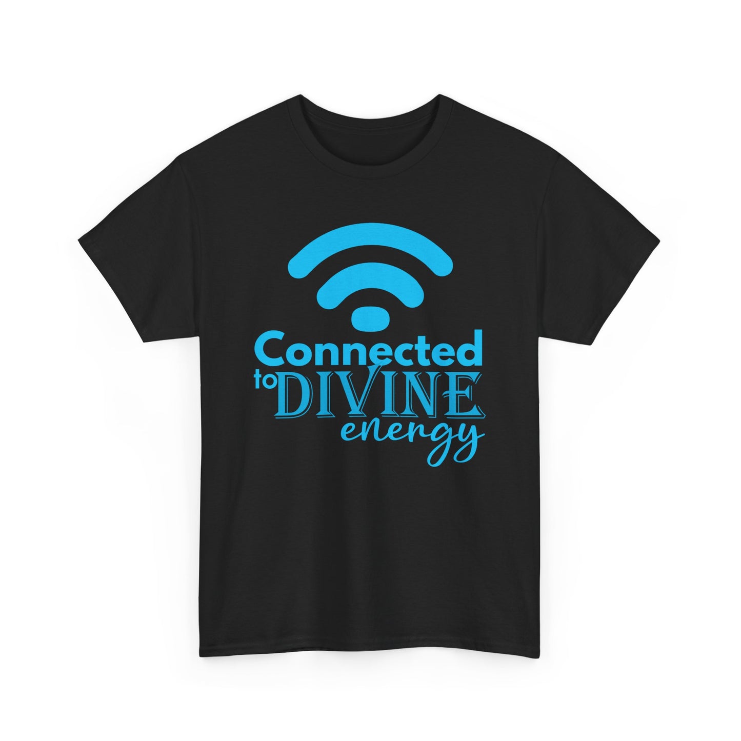 Divine Frequency - Spiritual Connection Heavy Cotton Tee