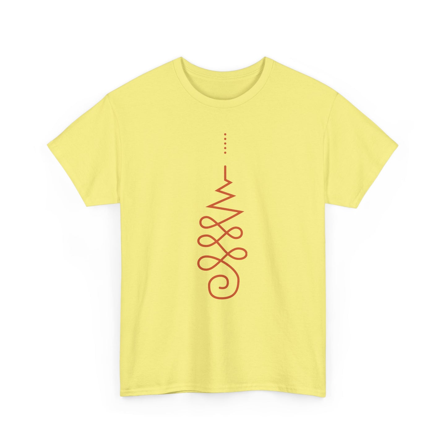 🌼Awaken Energy Heavy Cotton Tee - Wear Your Power, Flow with Intention