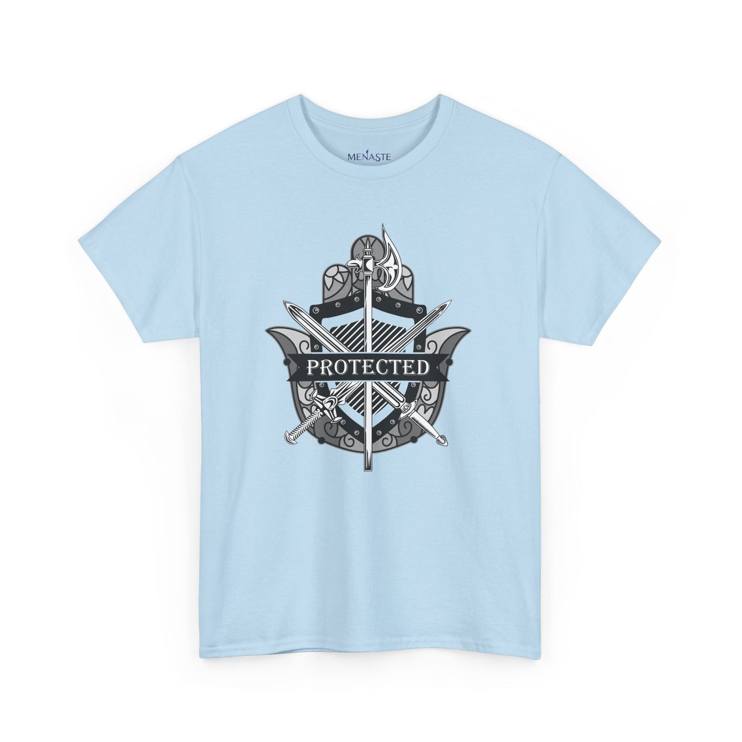 🛡️✋ PROTECTED — The Warrior’s Hamsa Shield Tee (Menaste Edition)