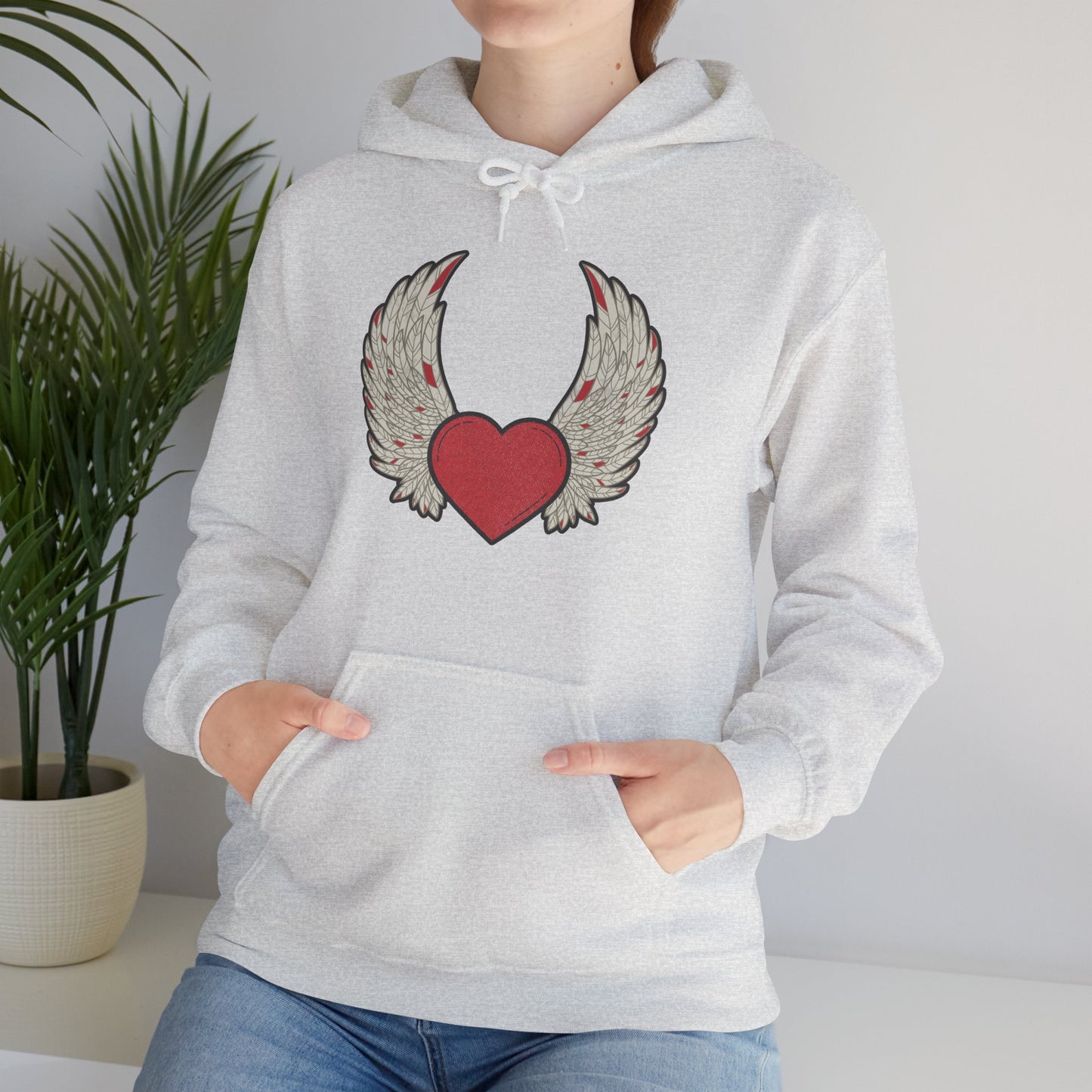 ❤️Heart Wings Hoodie – Love in Flight 🌟✨