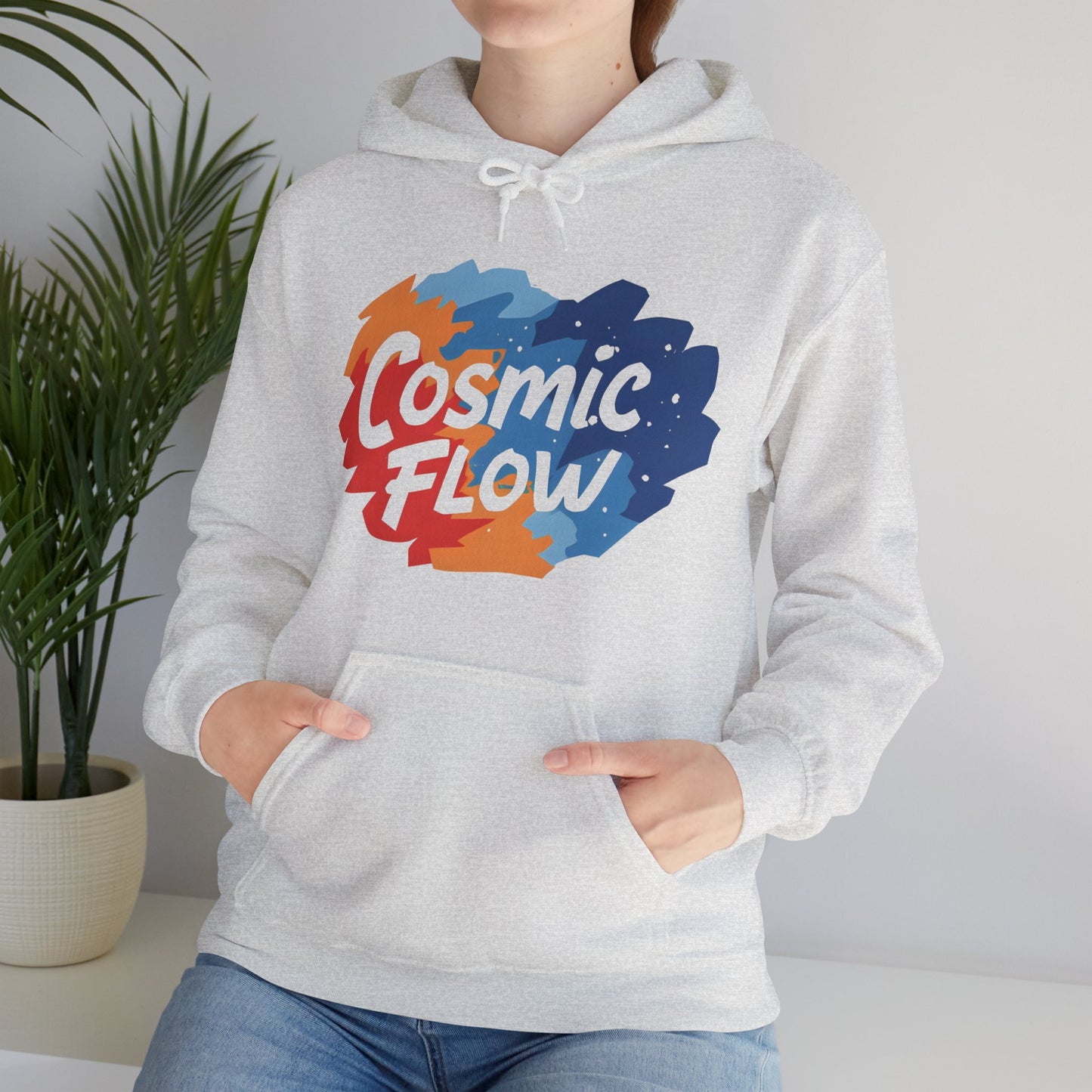 🌠Cosmic Flow Hoodie – Spiritual Starseed Vibes | Unisex Chakra Hoodie for Free Souls✨🌀