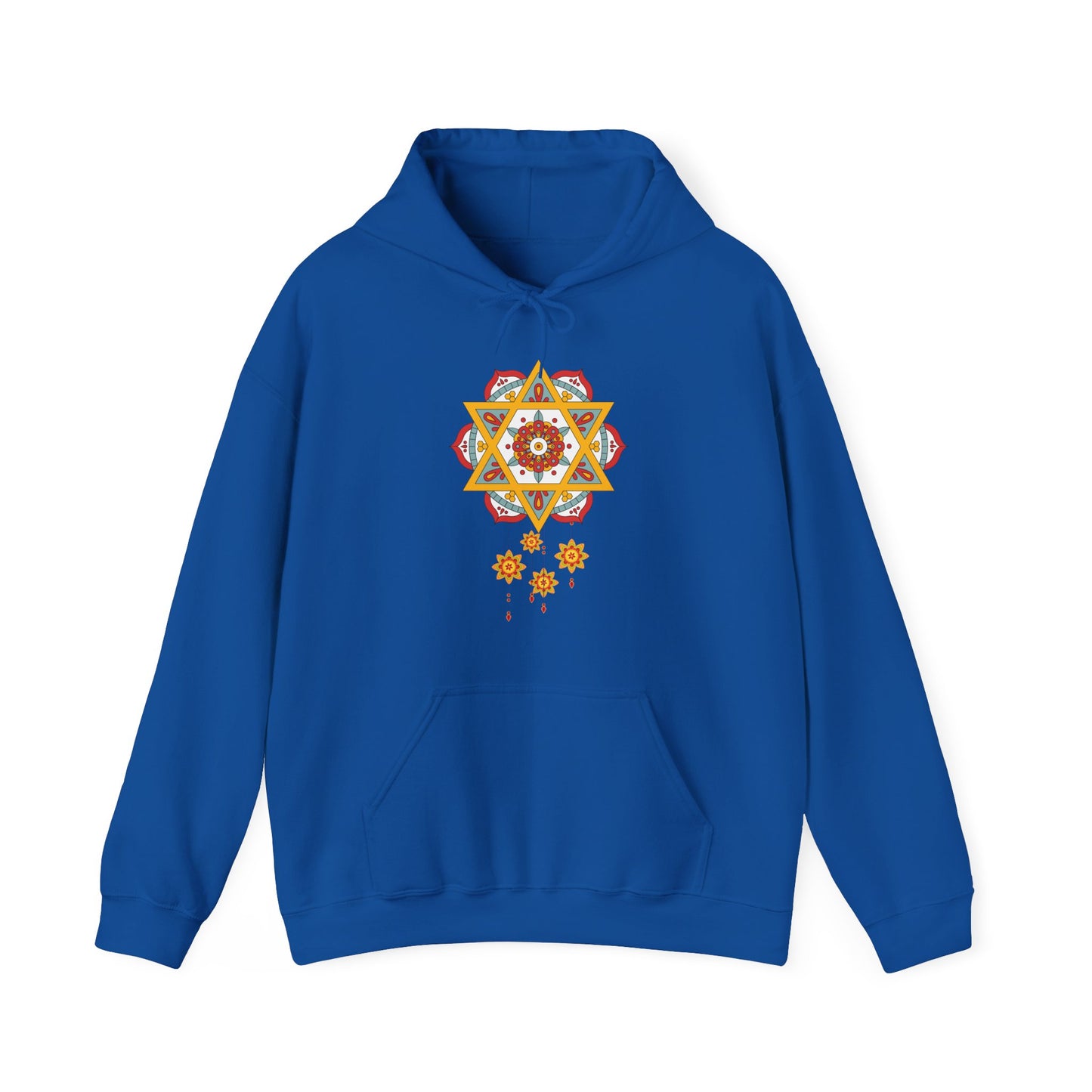 ✨Star Mandala Bloom Hoodie — Celestial Radiance Meets Earthly Grace🌸🌟🌀