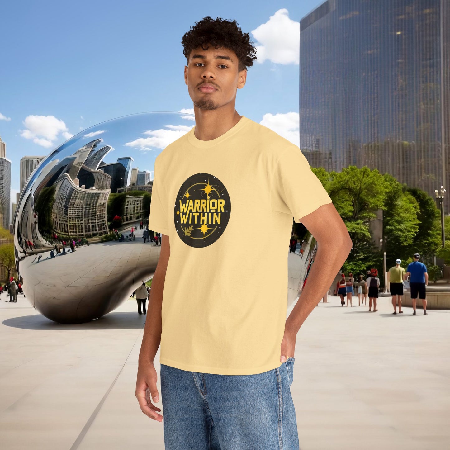 ⭐🔥 Menaste “Warrior Within” Tee — The Inner Strength Edition