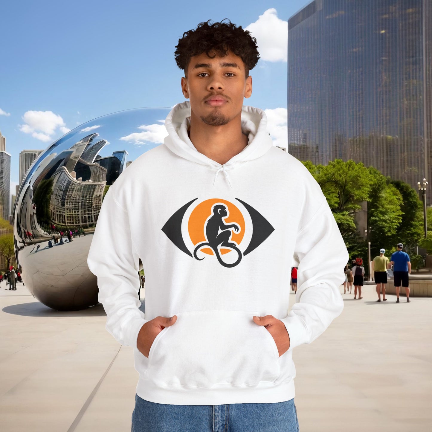 🌑 THE THREE STATES OF MIND — Symbolic Menaste Hoodie