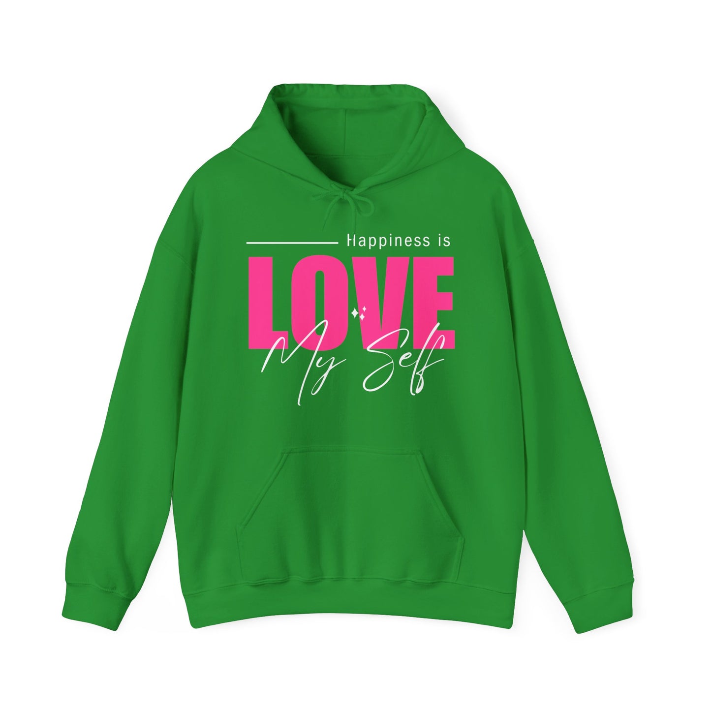 💛🌸Happiness Is Love Myself Hoodie - Wear Your Self-Love Out Loud