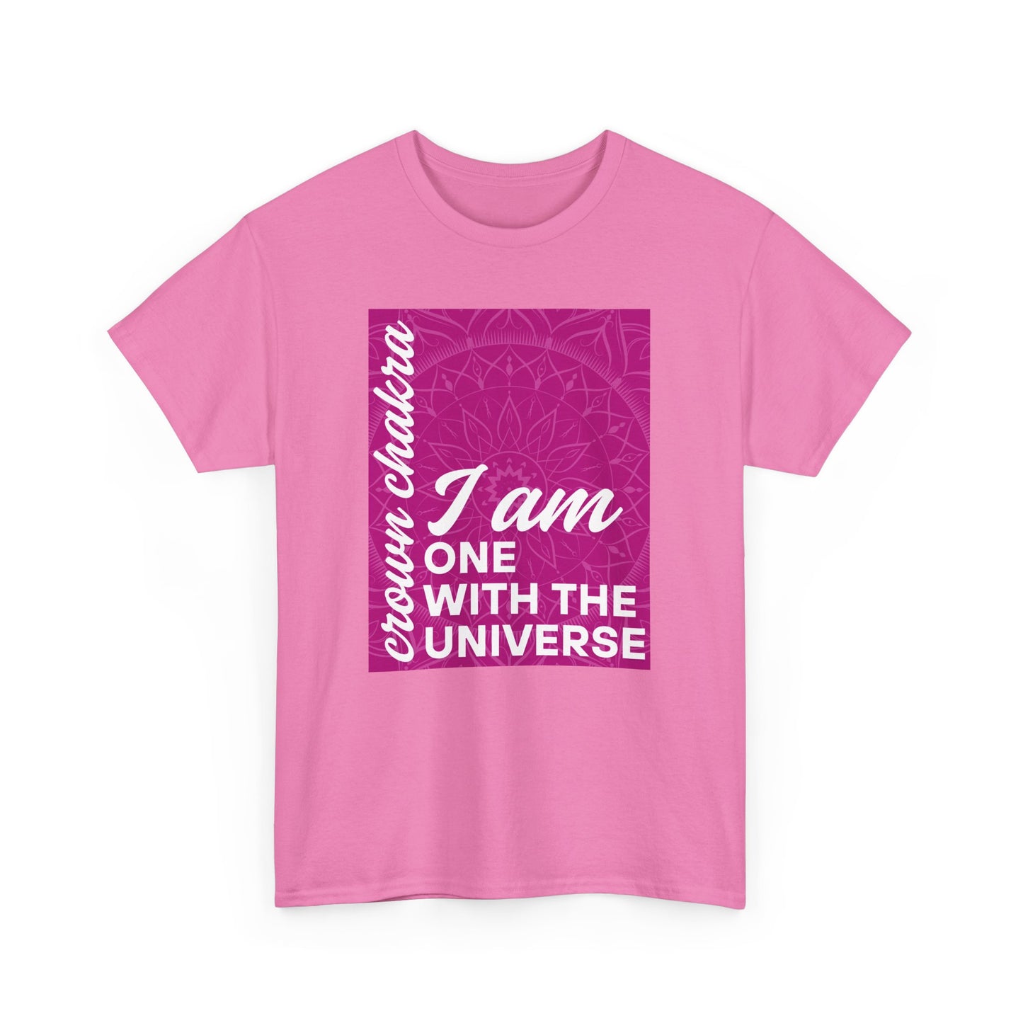 👑Cosmic Unity Heavy Cotton Tee - I Am One with the Universe