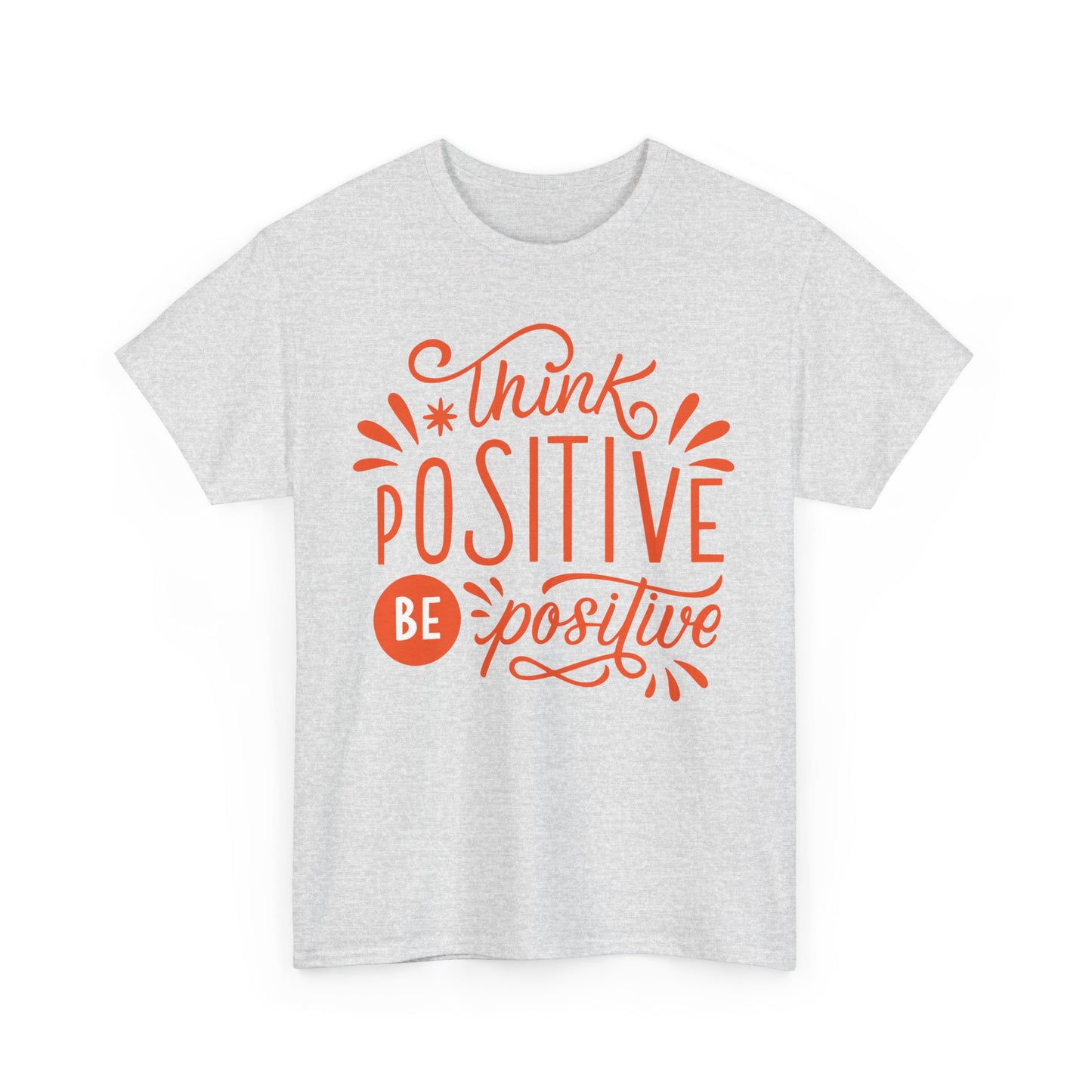 Radiant Mindset Heavy Cotton Tee - Where Thoughts Bloom Into Light