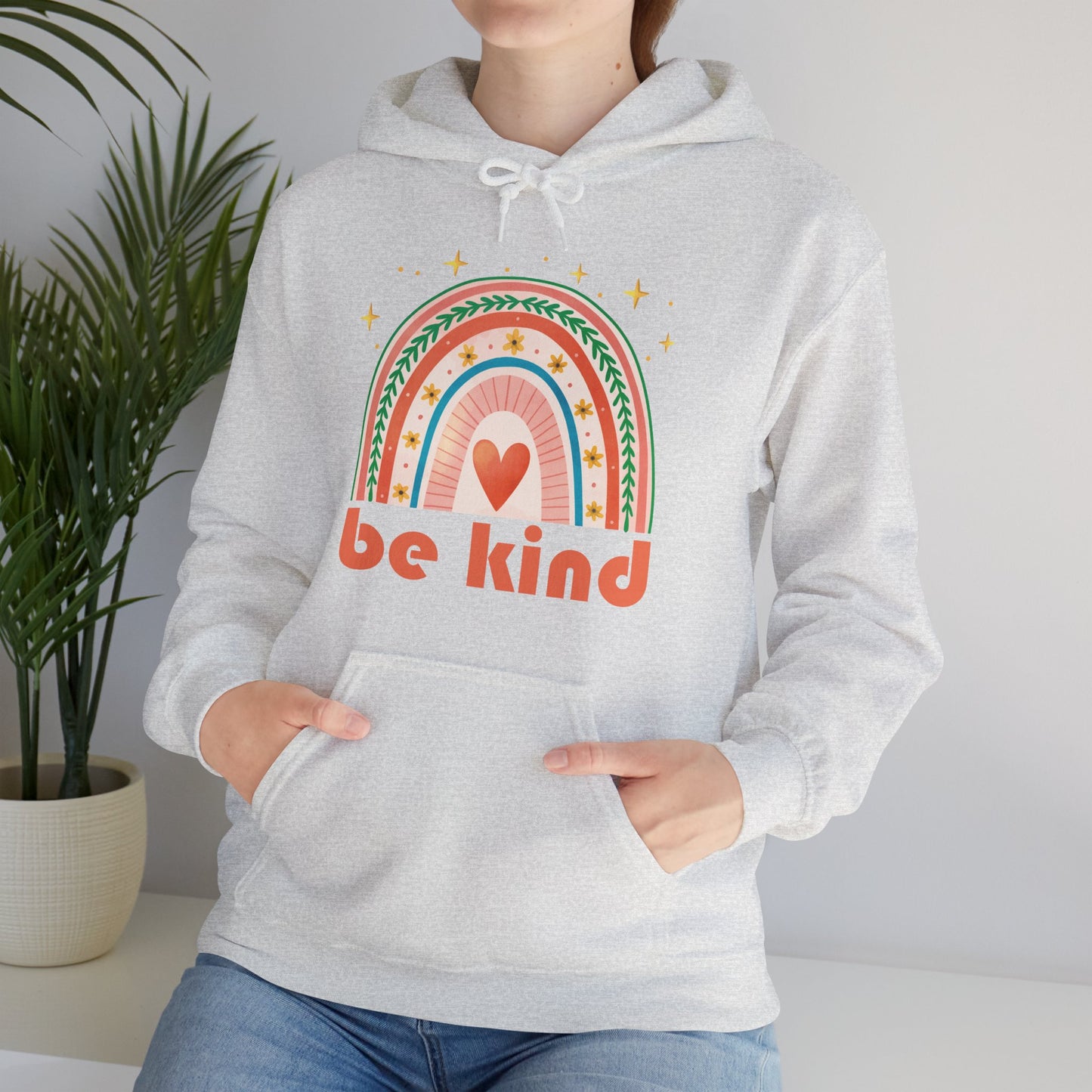🌈💫Be Kind Cosmic Rainbow Hoodie 🌈✨