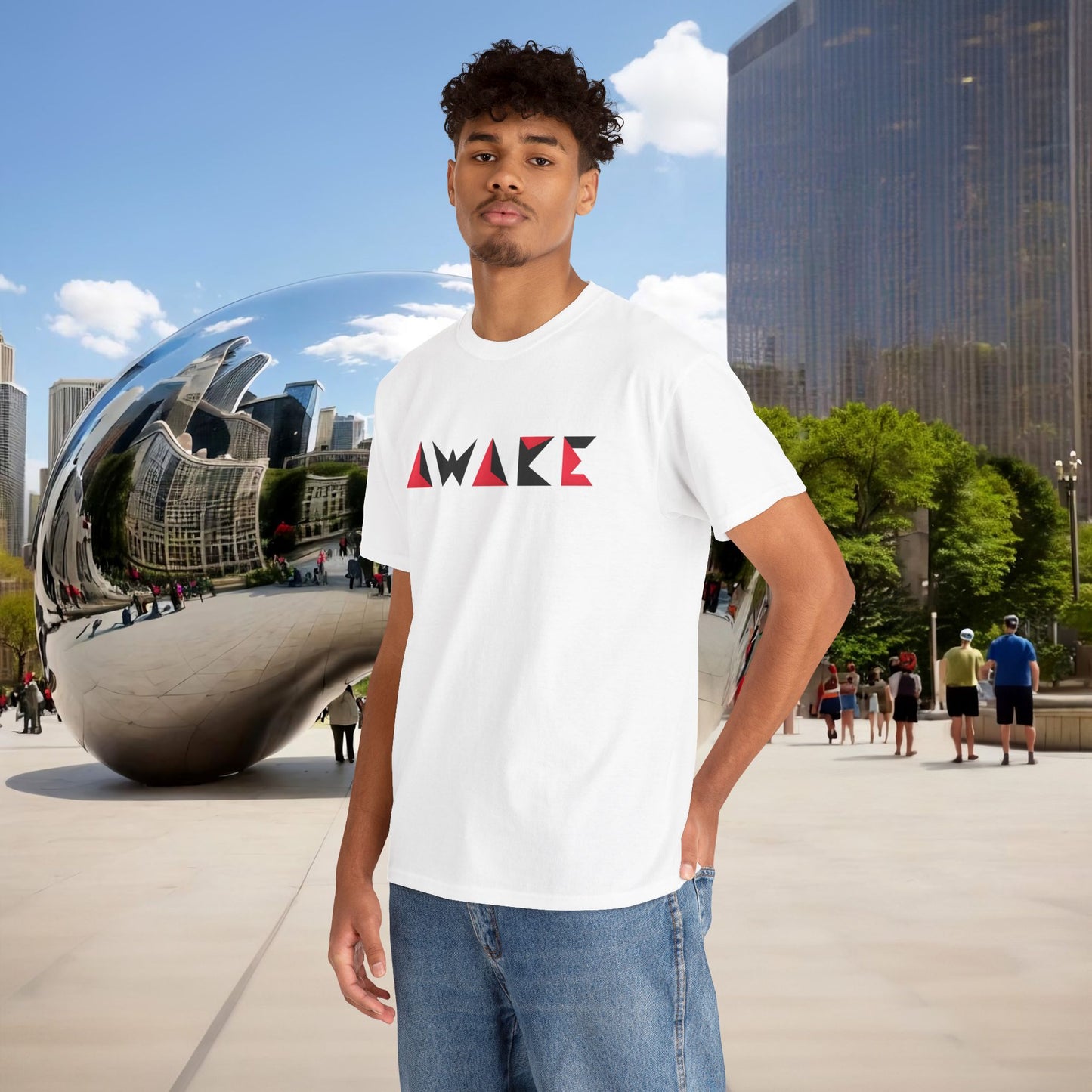 🌙 Menaste "AWAKE" — The Conscious Shift Tee