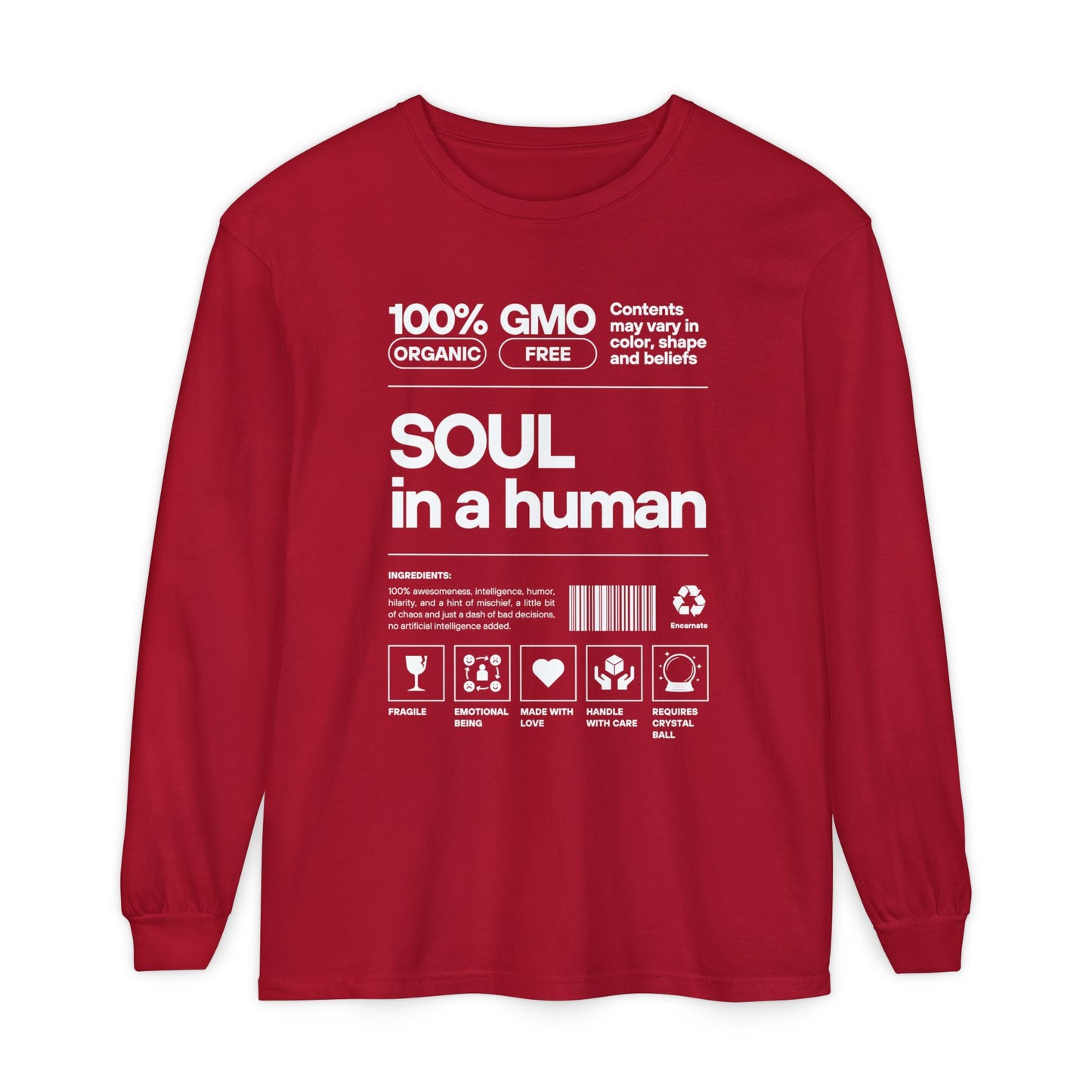 🌟Soul in a Human FUN Fact - Long Sleeve Tee