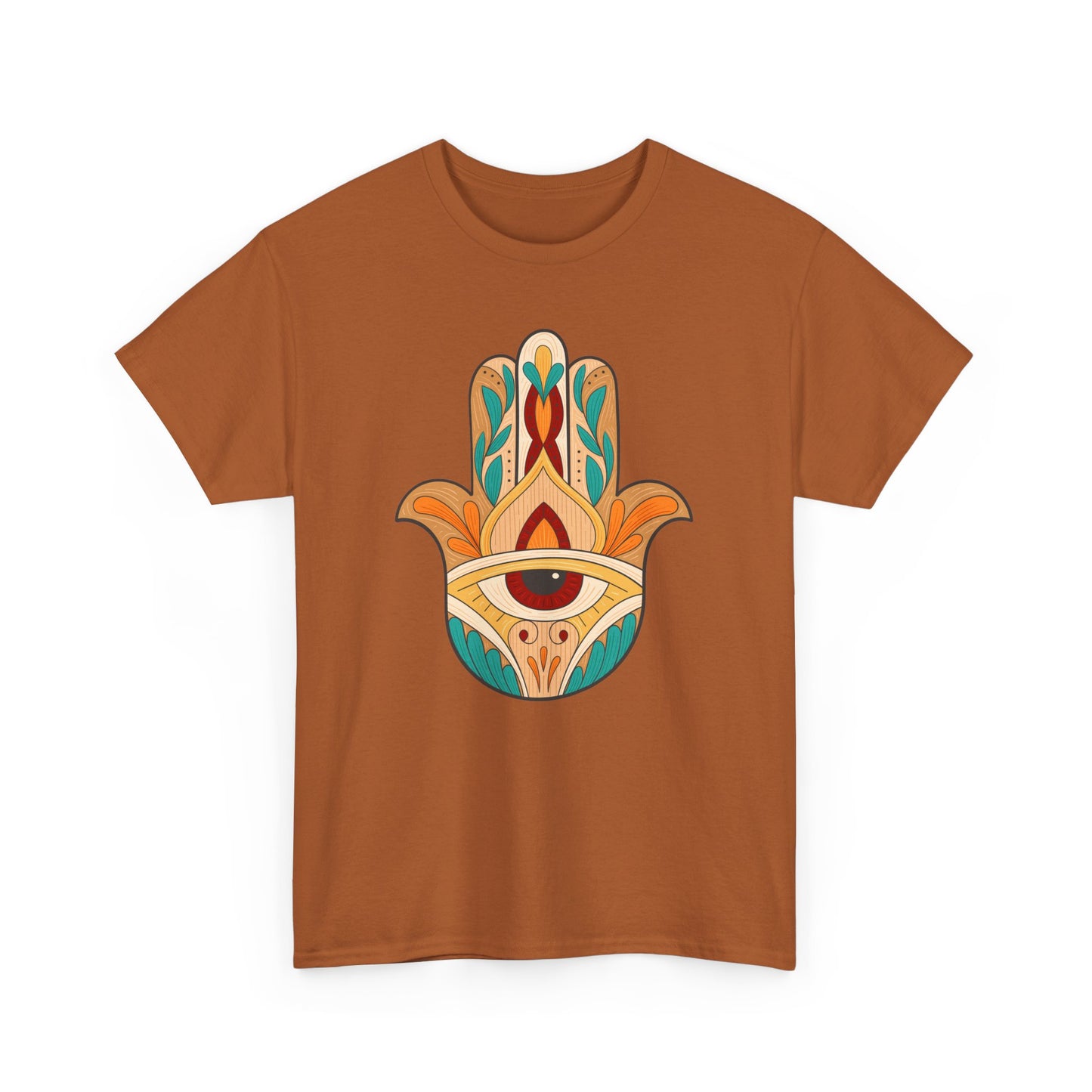 Sacred Shield Heavy Cotton Tee - Protection in Every Step