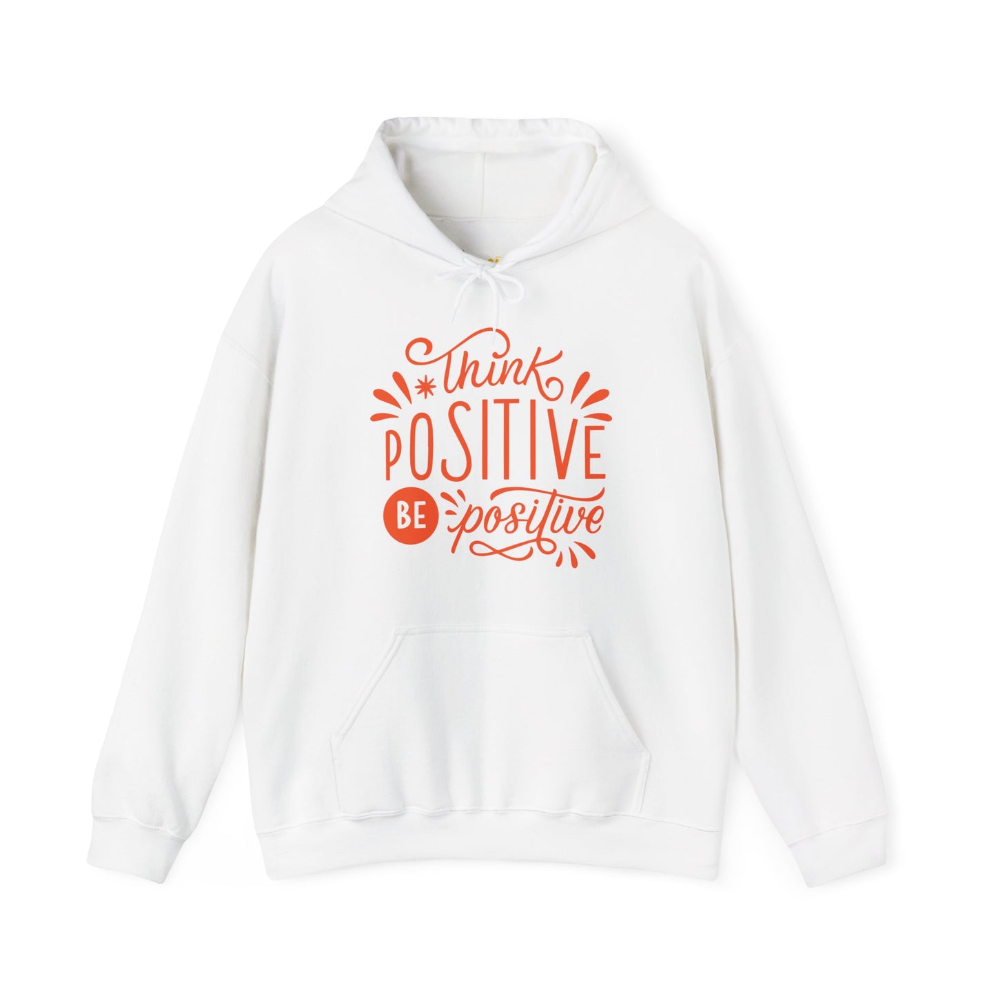 💛Think Positive, Be Positive Hoodie✨🌿