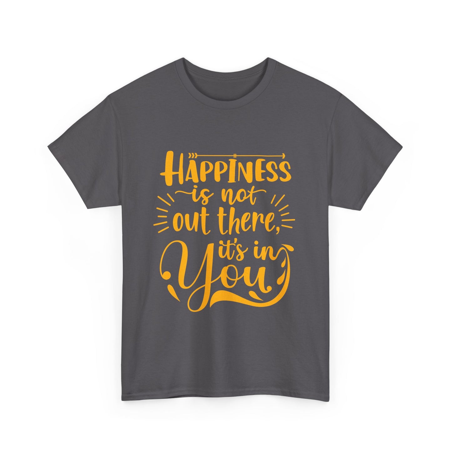 Happiness Within Heavy Cotton Tee - Wear Your Joy