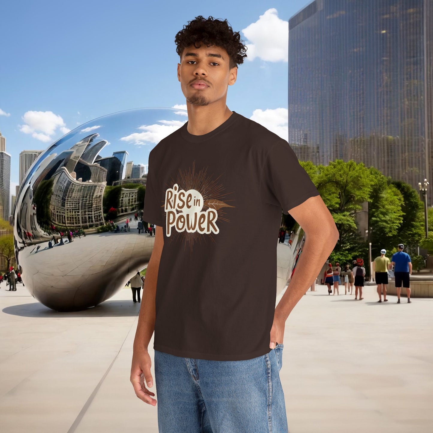 🔥 RISE IN POWER — Menaste Signature T-Shirt