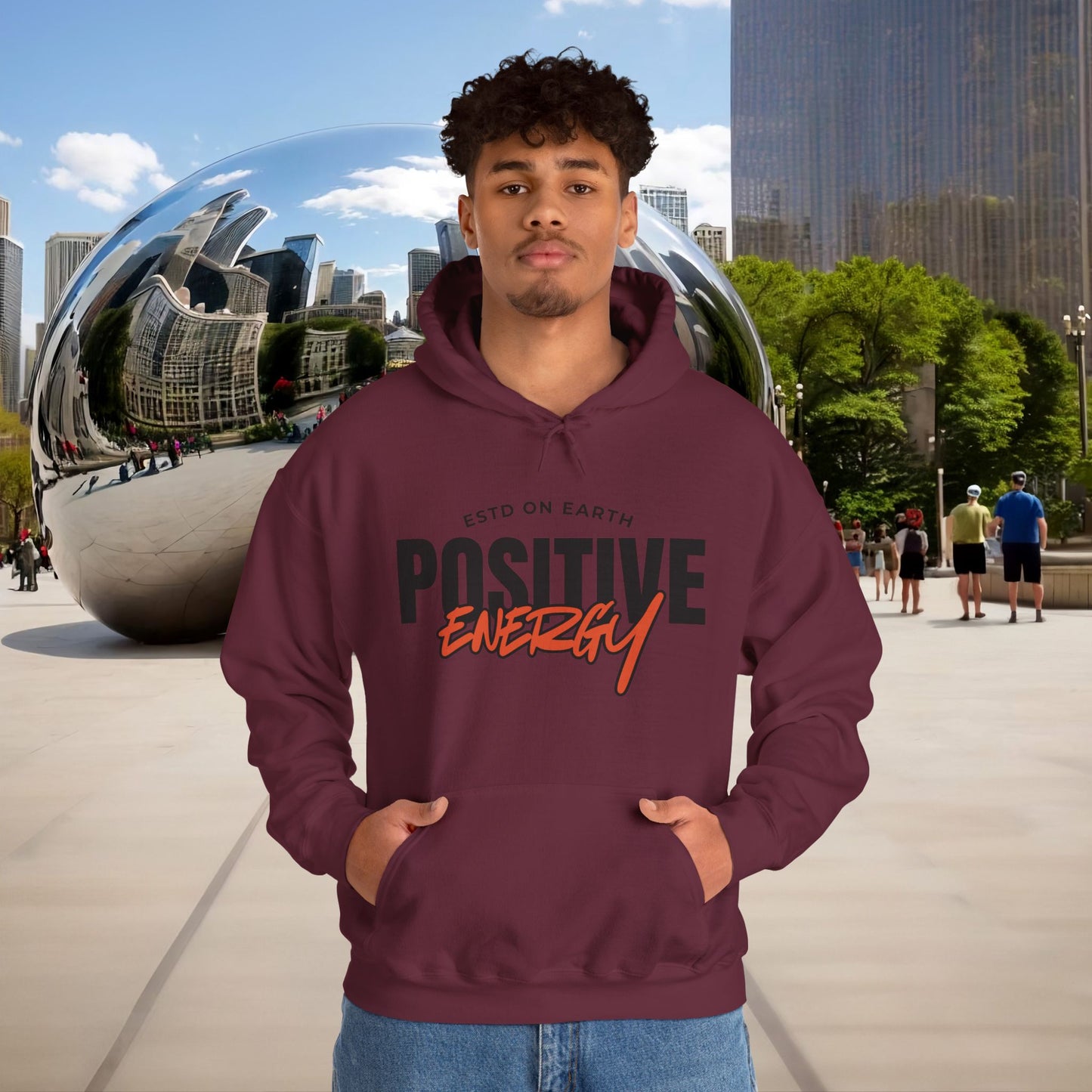 ⚡ Menaste “Positive Energy” Hoodie