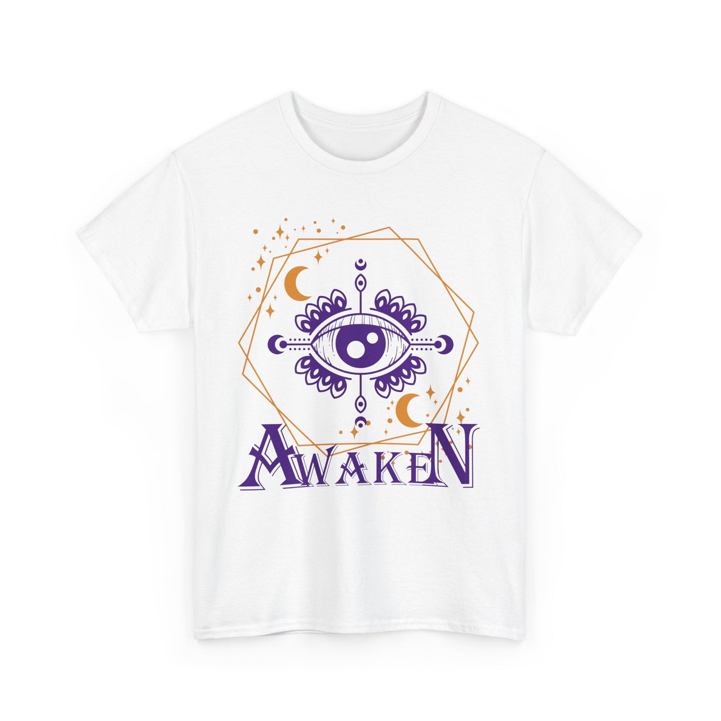 "Awaken" - "Third Eye" - Spiritual Heavy Cotton Tee