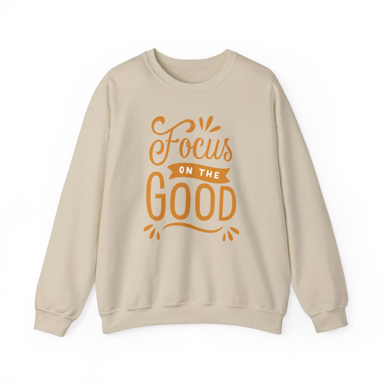 🌼Focus on the Good - Wearable Light for the Soul Crewneck Sweatshirt
