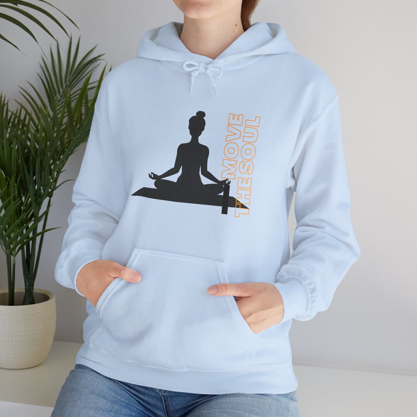 🧘🏾‍♀️Move the Soul Hoodie — Rooted Stillness, Radiant Flow✨🌿
