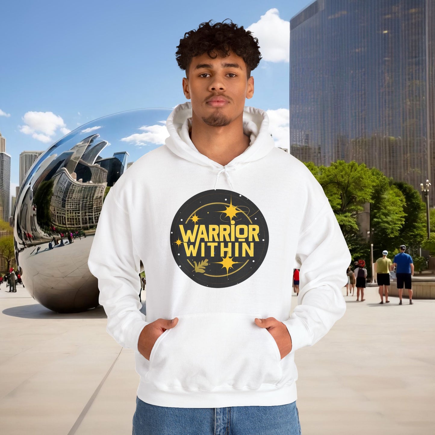 ⭐🔥 Menaste "WARRIOR WITHIN" — Inner Strength Hoodie