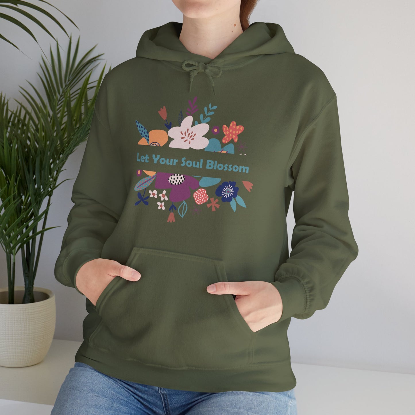 🌸Let Your Soul Blossom Hoodie🌿💮