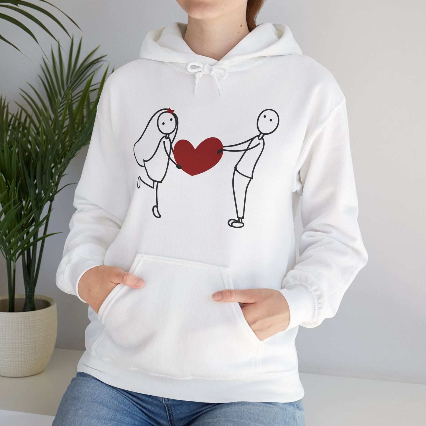 💗🕊️Love Heals Hoodie - Wear the Warmth of the Heart