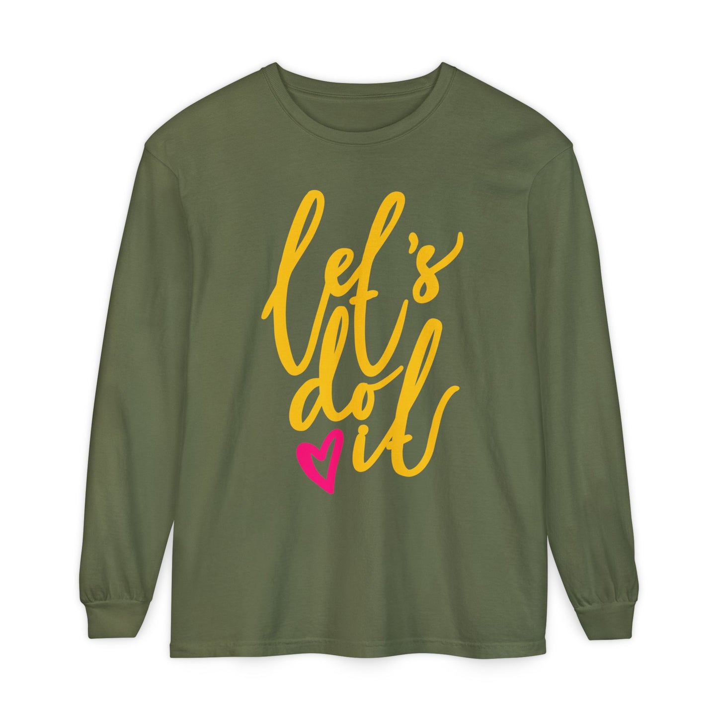 💖 Let’s Do It - Heartfelt Momentum Long Sleeve Tee