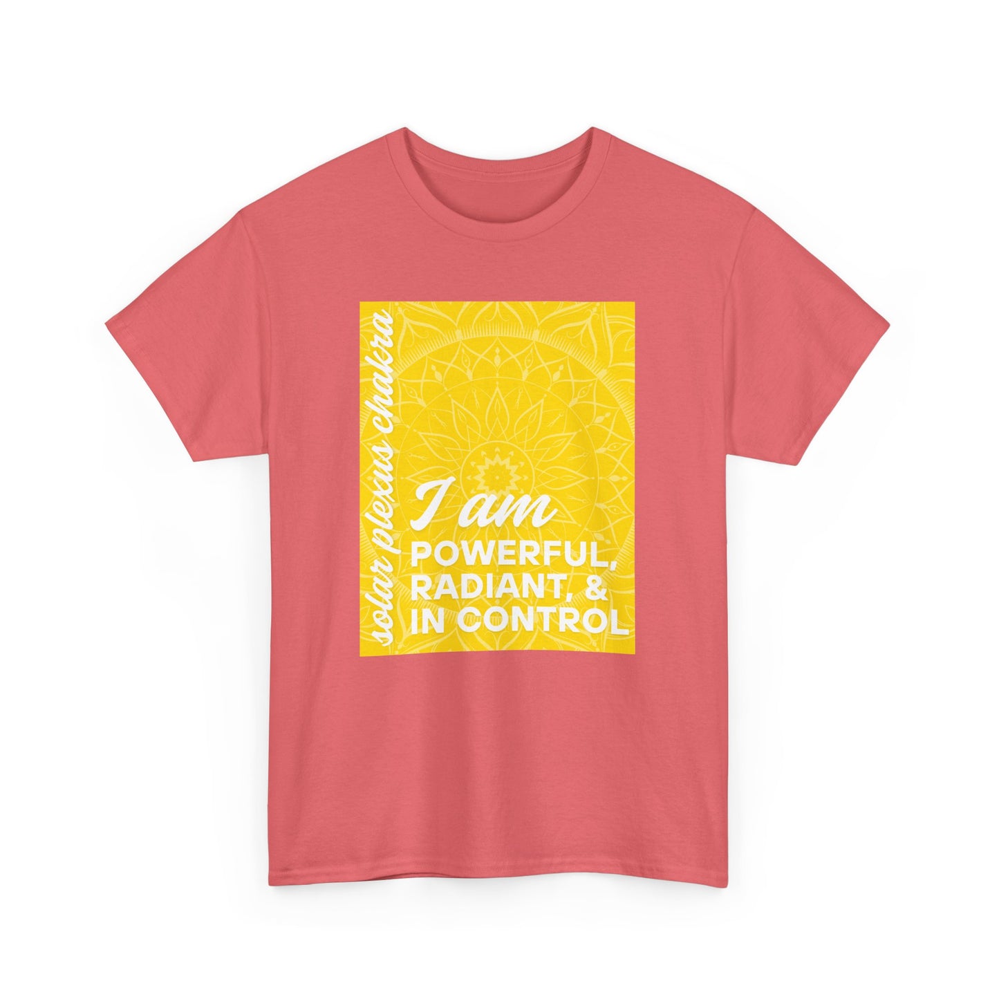 ☀️Radiant Power Heavy Cotton Tee - Own Your Inner Fire
