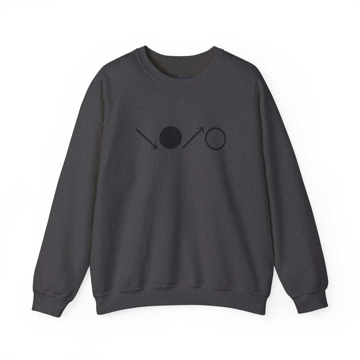 ↘•↗○ “The Breath Cycle” — Menaste Crewneck Sweatshirt