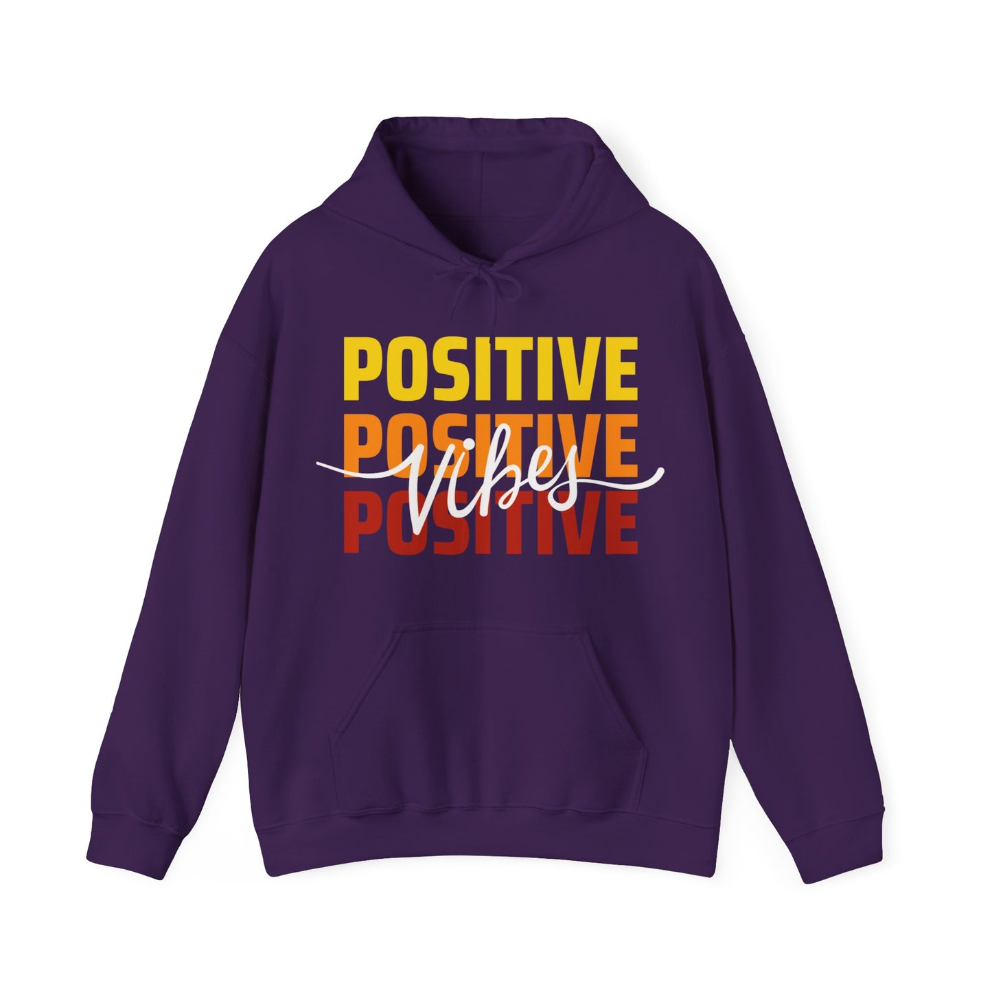 ✨ Positive Vibes - Powerful Motto Hooded Sweatshirt