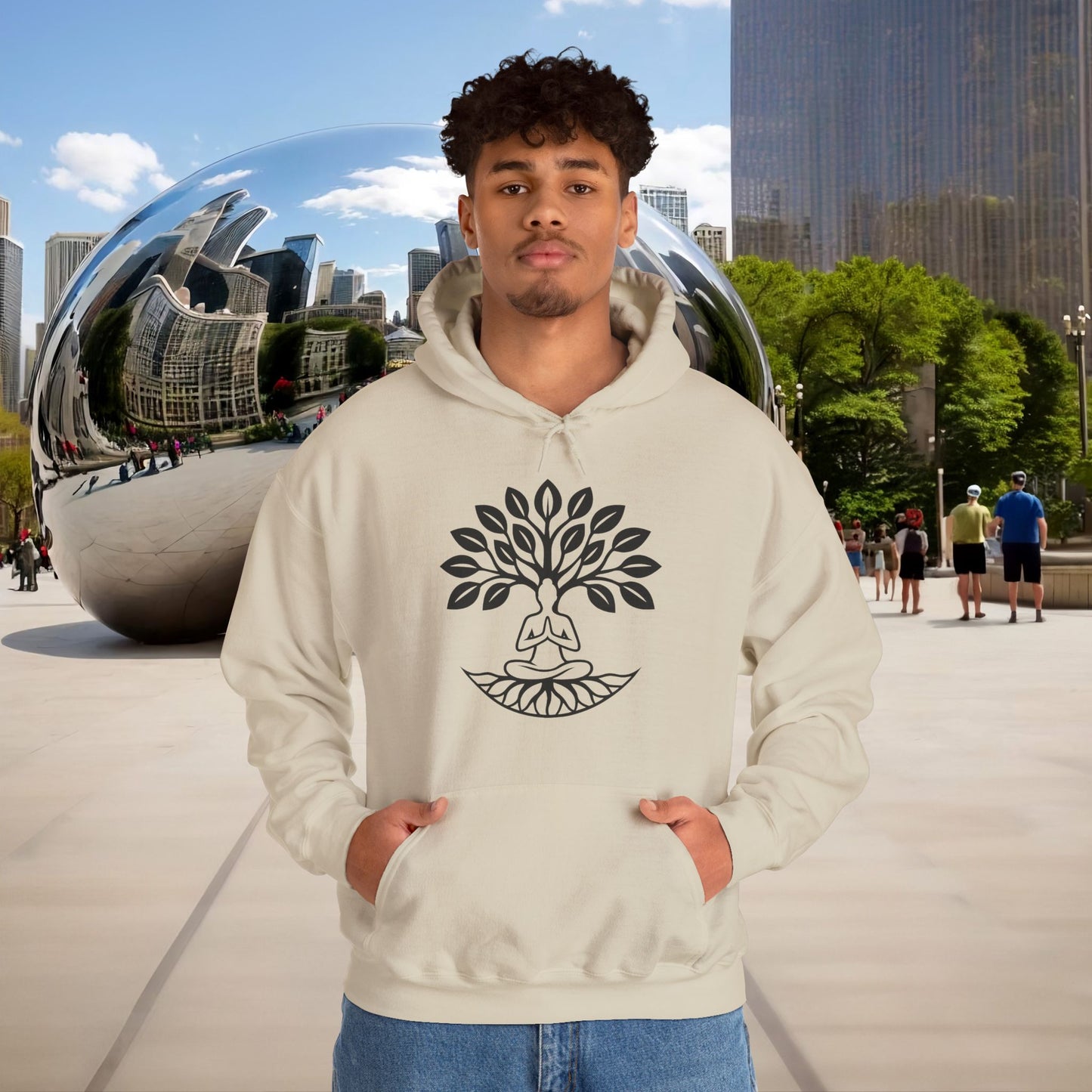 🌳 Menaste “Rooted Serenity” Hoodie